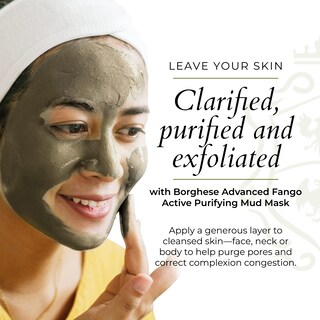 Foto 2 | Máscara De Barro Borghese Advanced Fango Active Purifying 220 Ml - Venta Internacional.