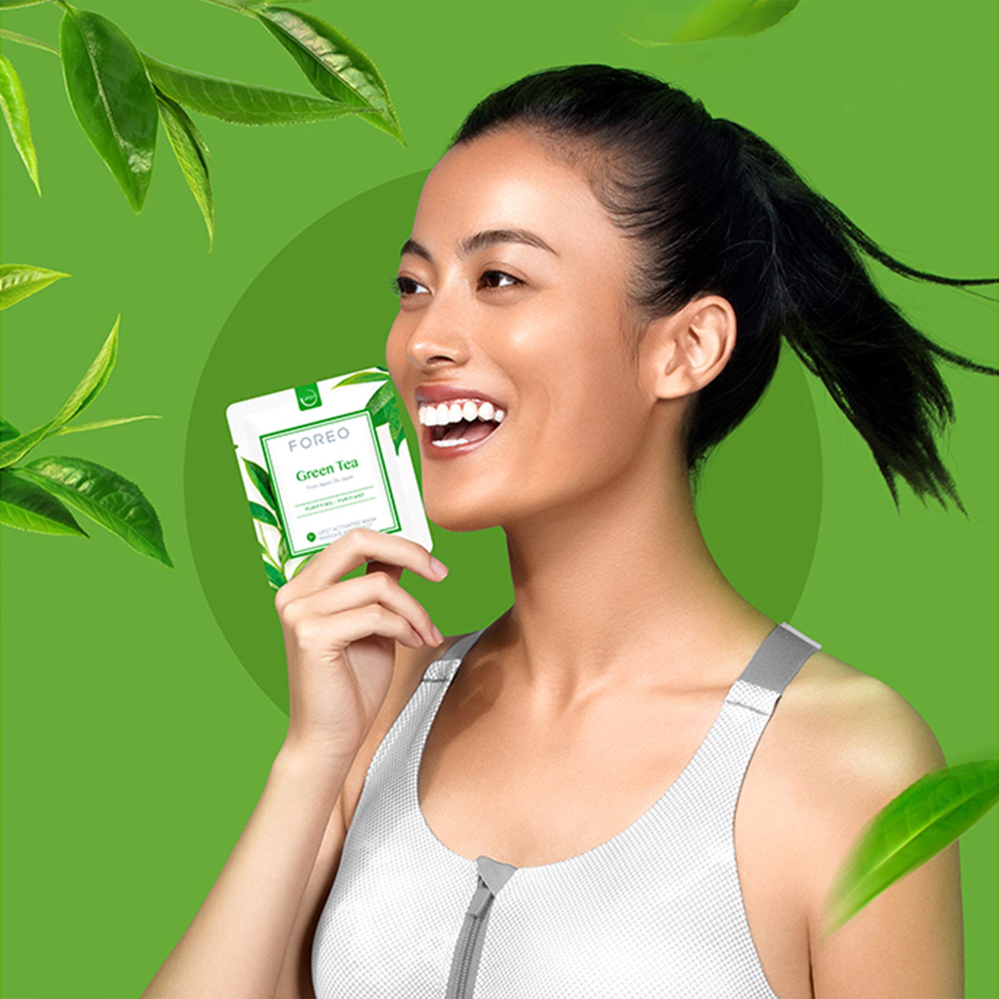 Foto 8 pulgar | Máscara Facial Foreo Green Tea Ufo Activated, Paquete De 6 Unidades, Para Piel Con Imperfecciones - Venta Internacional