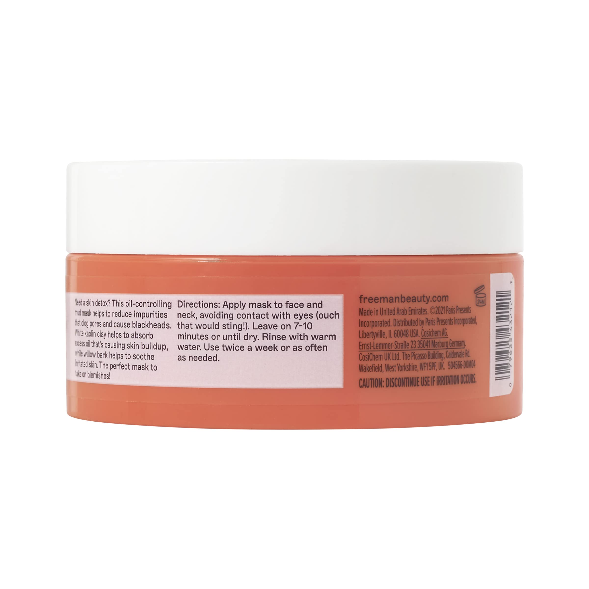 Foto 6 | Mascarilla Facial Freeman, Arcilla Minimizadora De Poros, 60 Ml (2 Unidades) - Venta Internacional.