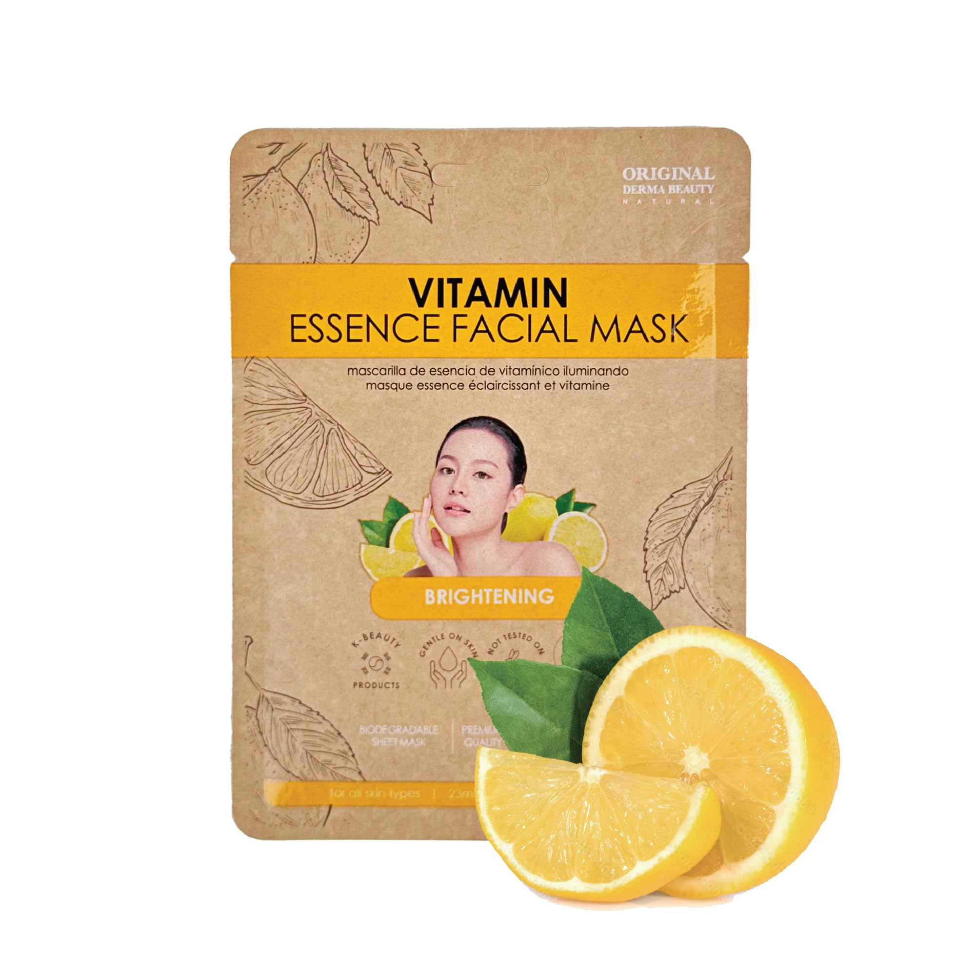 Foto 7 pulgar | Máscaras Faciales Original Derma Beauty 36 Pk Vegan Skincare - Venta Internacional.