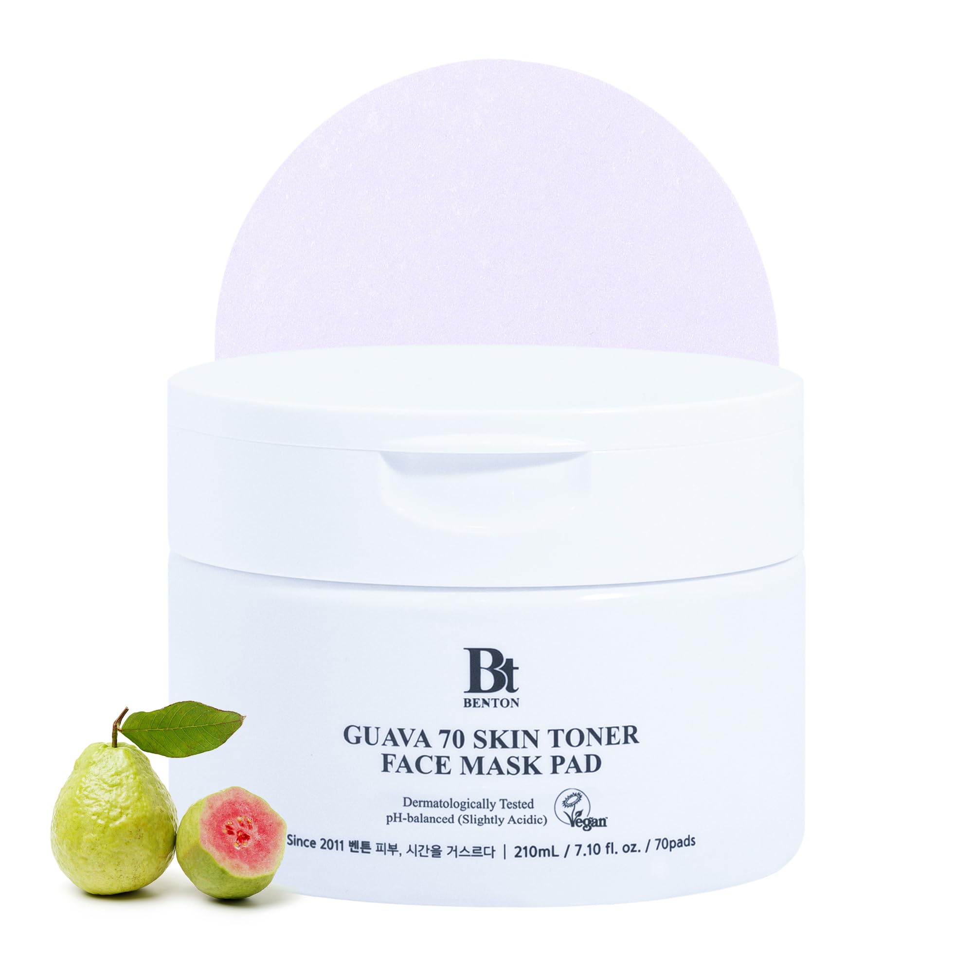 Almohadillas De Tóner Benton Guava 70, Suavizantes E Hidratantes Para La Piel, 70 Hojas - Venta Internacional. $906