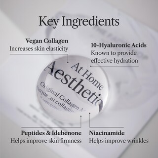 Foto 5 | Mascarilla The Face Shop At Home Aesthetics, Colágeno Vegano - Venta Internacional.