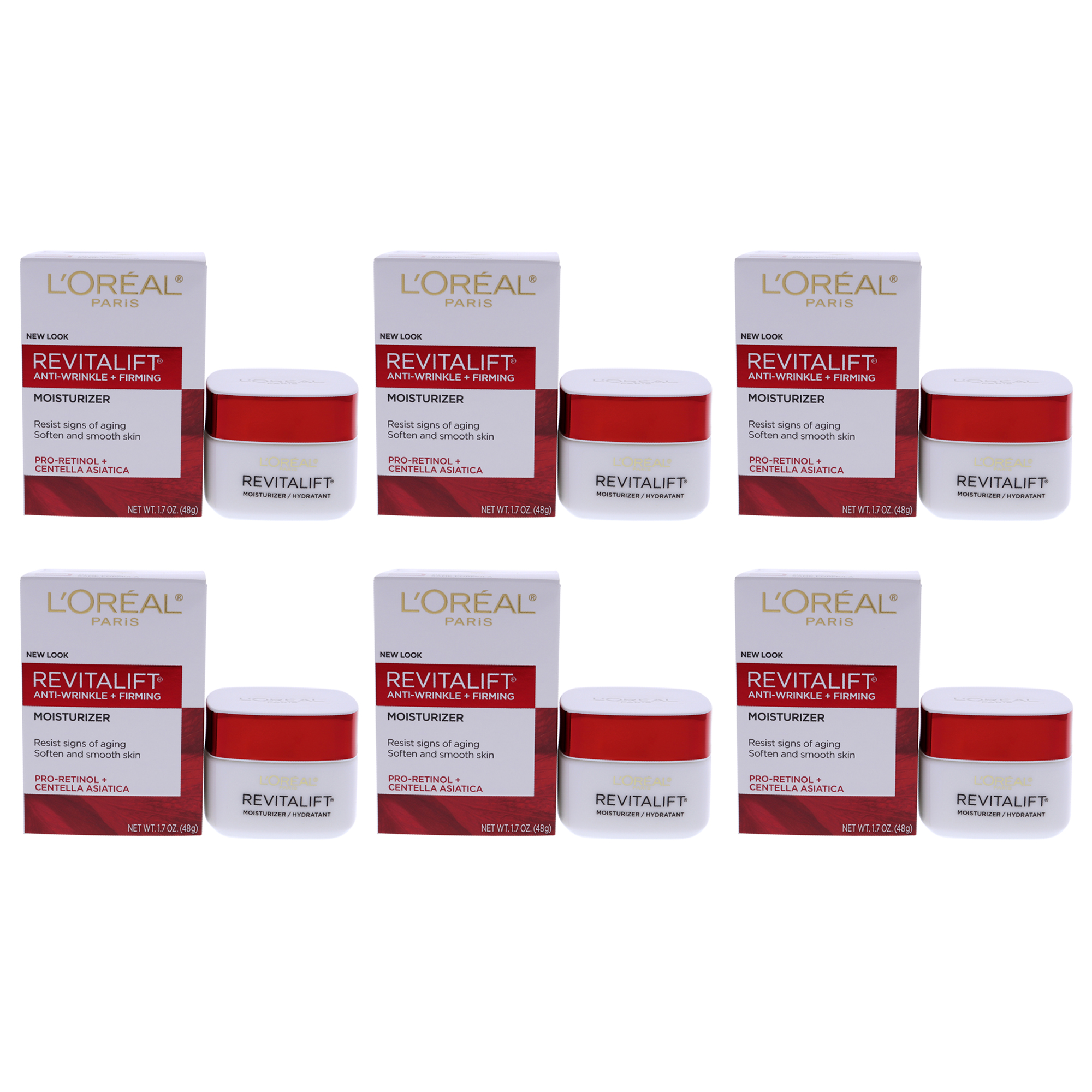 Crema Hidratante L'oreal Revitalift Antiarrugas, Paquete De 50 Ml  - Venta Internacional.