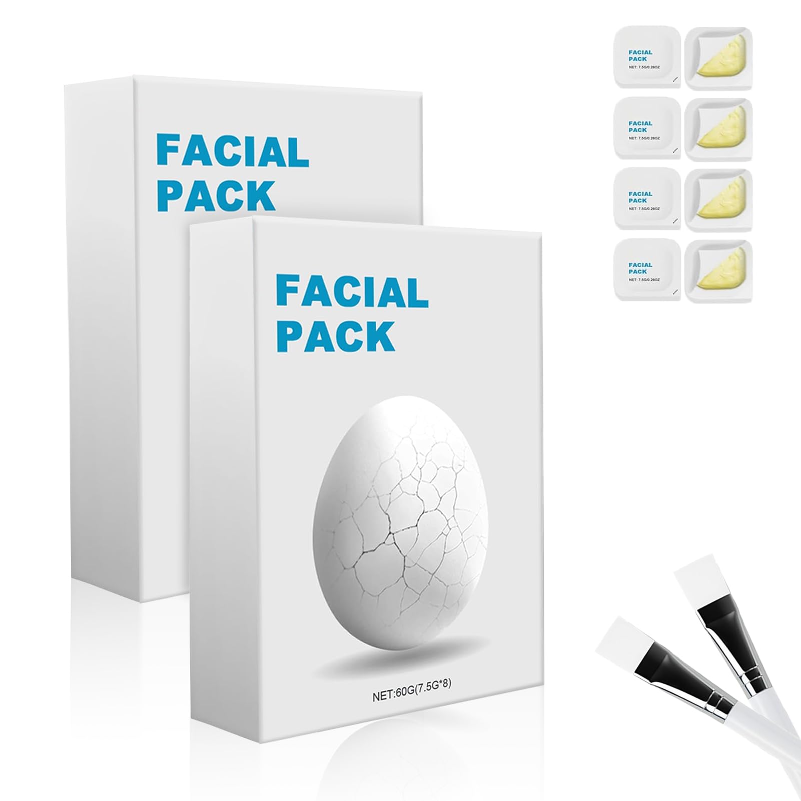 Mascarilla Facial Peel Off Zombie, Reafirmante De Poros, 8 X 8 Ml, 2 Cajas - Venta Internacional.