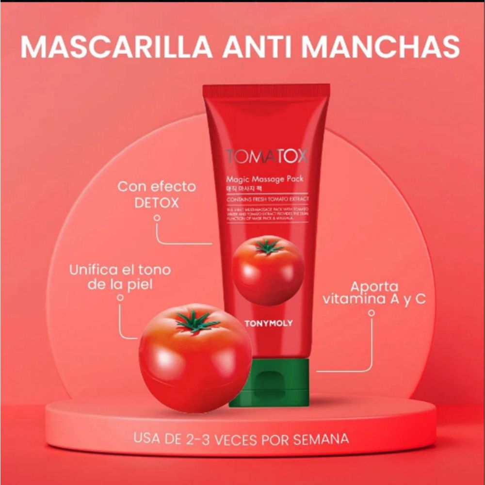 Foto 3 pulgar | Tomatox Mascarilla Antimanchas En Tubo