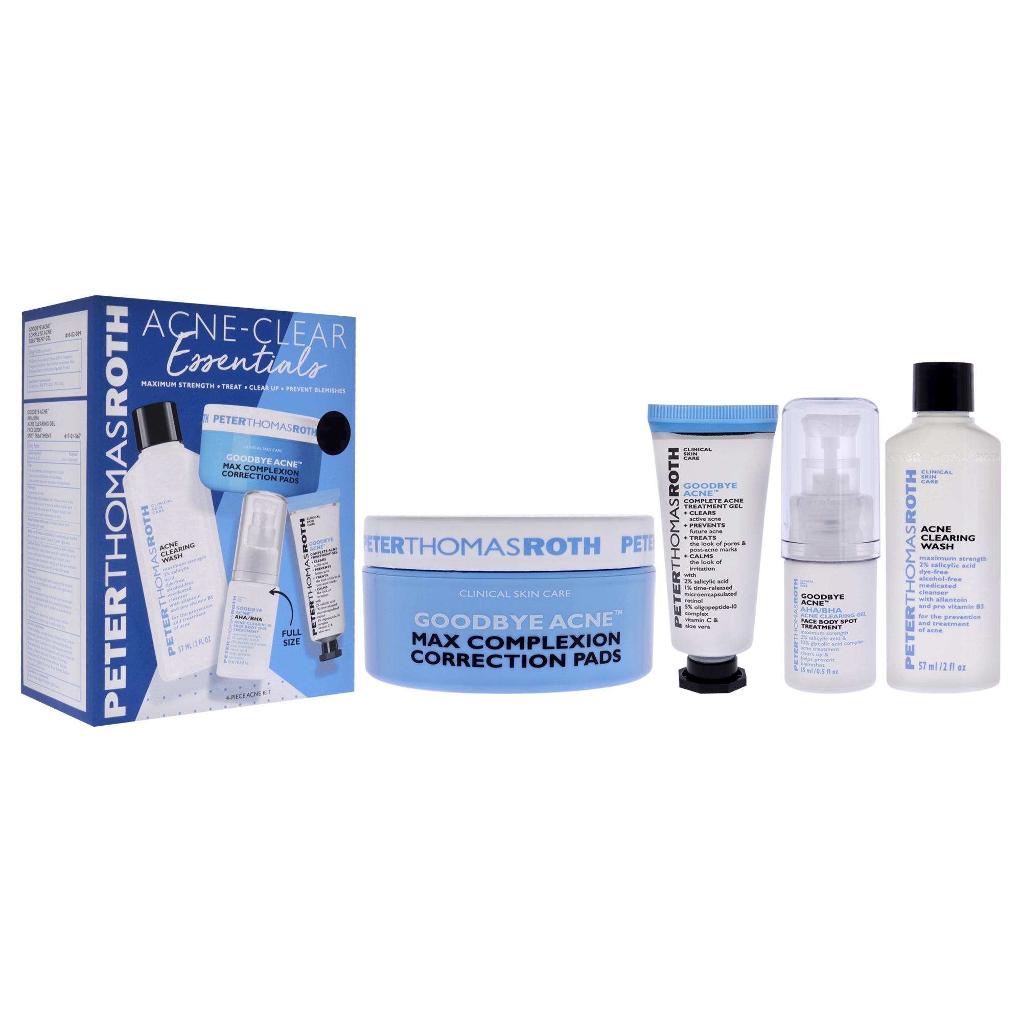 Foto 2 | Kit Esencial Para Eliminar El Acné Peter Thomas Roth, 5 Piezas, Unisex - Venta Internacional.