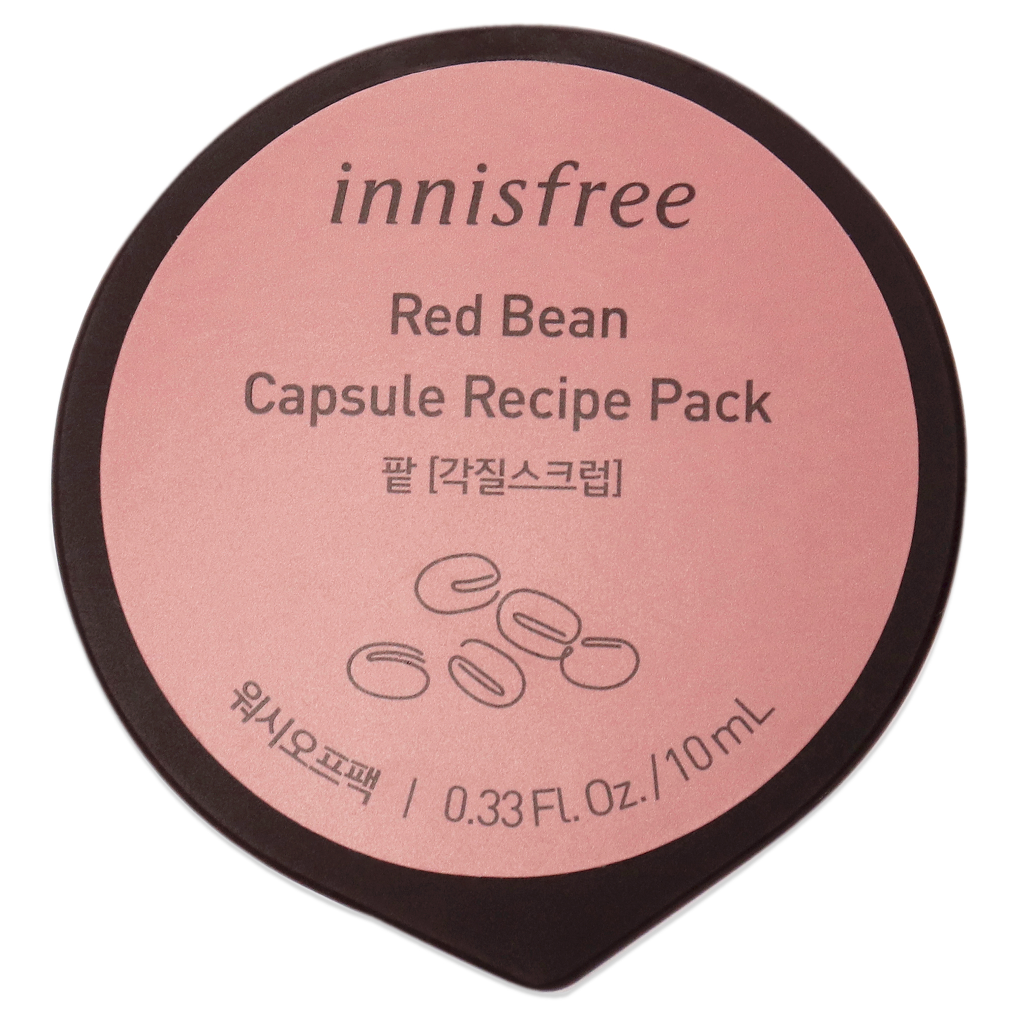 Foto 2 pulgar | Mascarilla Innisfree: Paquete De Cápsulas De Frijoles Rojos (unisex) - Venta Internacional.