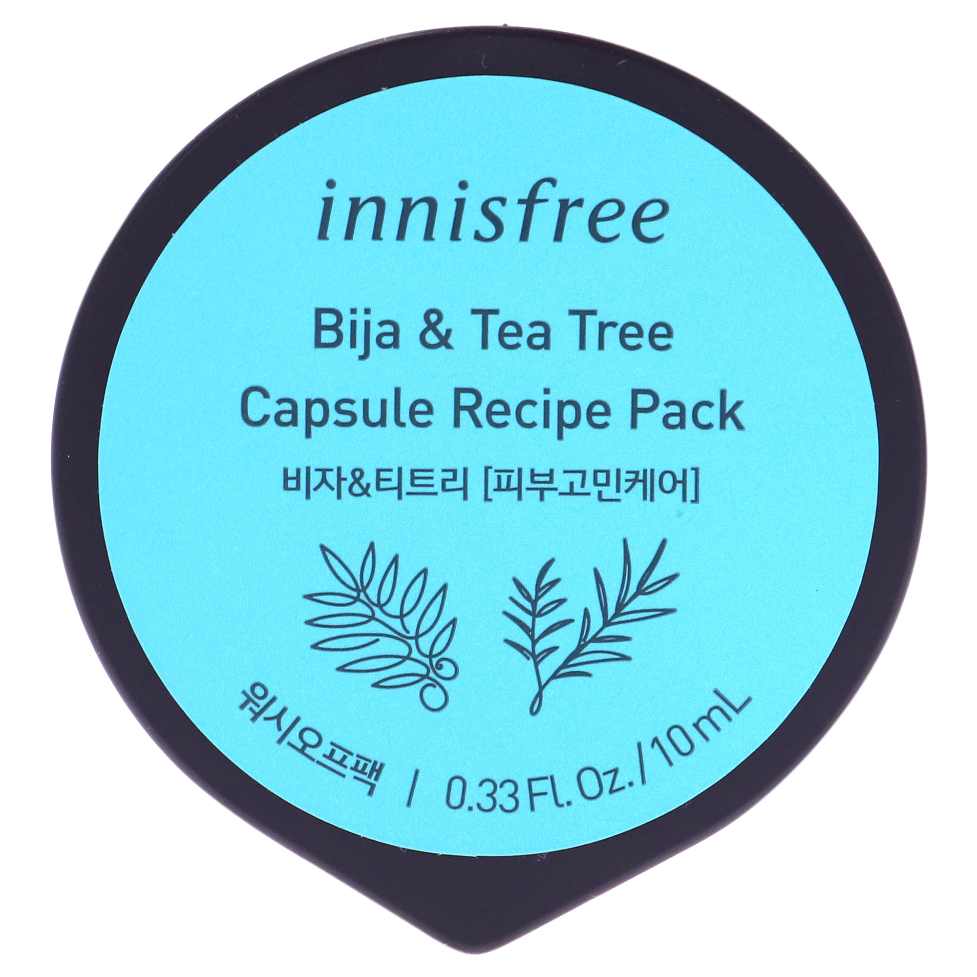 Foto 2 pulgar | Capsule Recipe Pack Mask - Bija And Tea Tree De Innisfree Para Unisex - 0.33 Oz Mask - Venta Internacional.