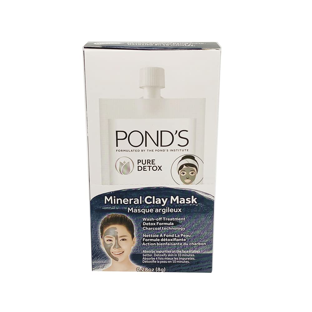 Foto 2 pulgar | Mascarilla De Arcilla Pond's Pure Detox Mineral Charcoal Con Arcilla Marroquí - Venta Internacional.