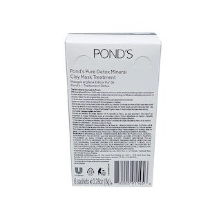 Foto 3 | Mascarilla De Arcilla Pond's Pure Detox Mineral Charcoal Con Arcilla Marroquí - Venta Internacional.