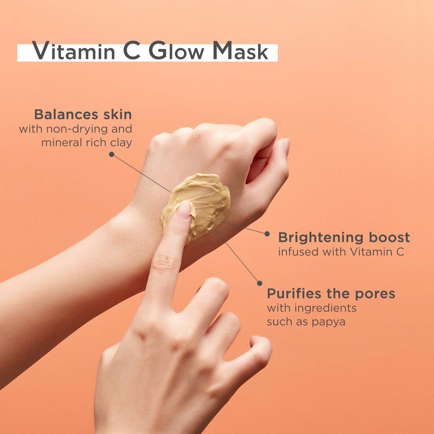 Foto 4 pulgar | Máscara De Arcilla Hanskin, Mascarilla Luminosa Con Vitamina C, 70 Ml, Purificadora De Poros - Venta Internacional.