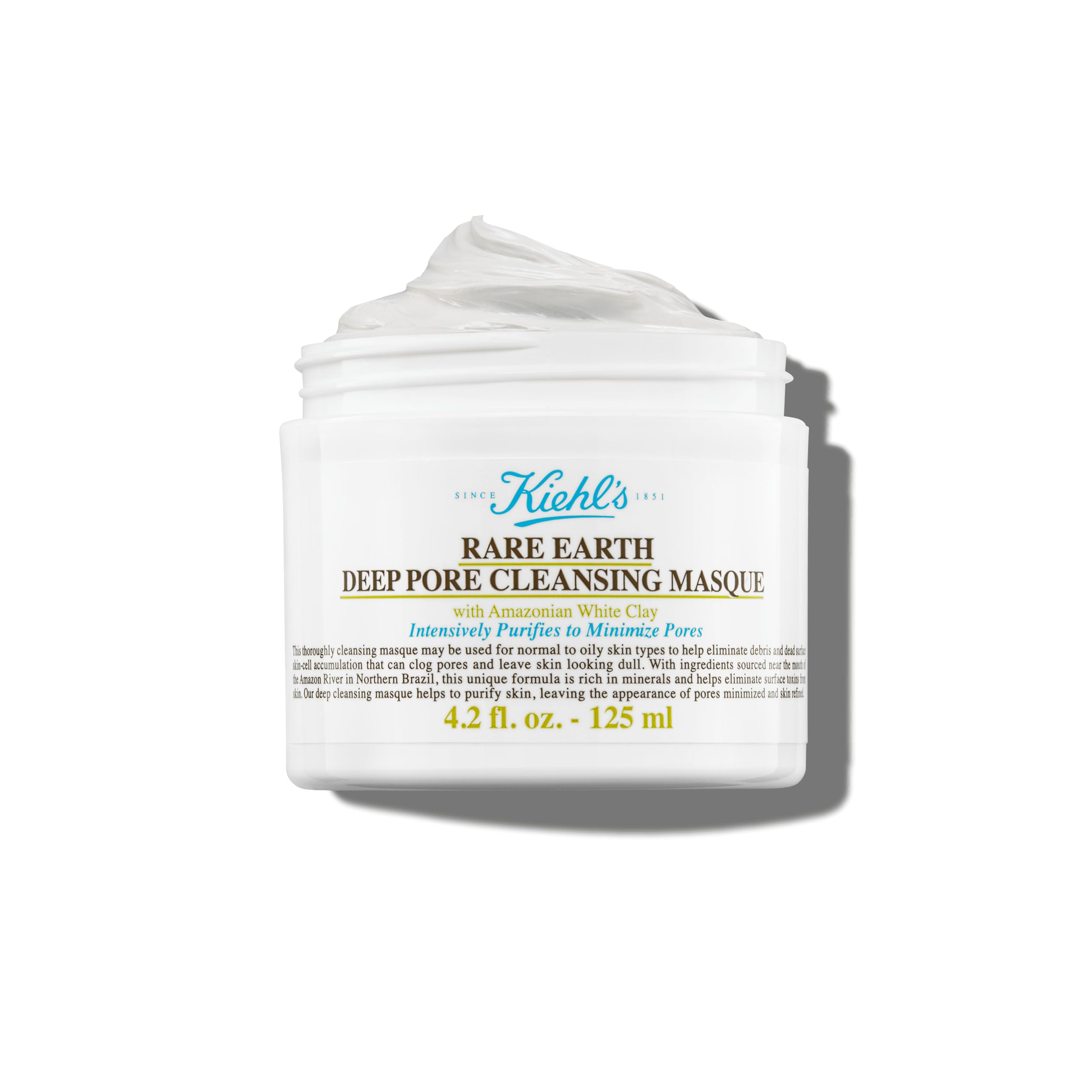 Mascarilla Facial Kiehl's Rare Earth Deep Pore Cleansing 125 Ml - Venta Internacional.