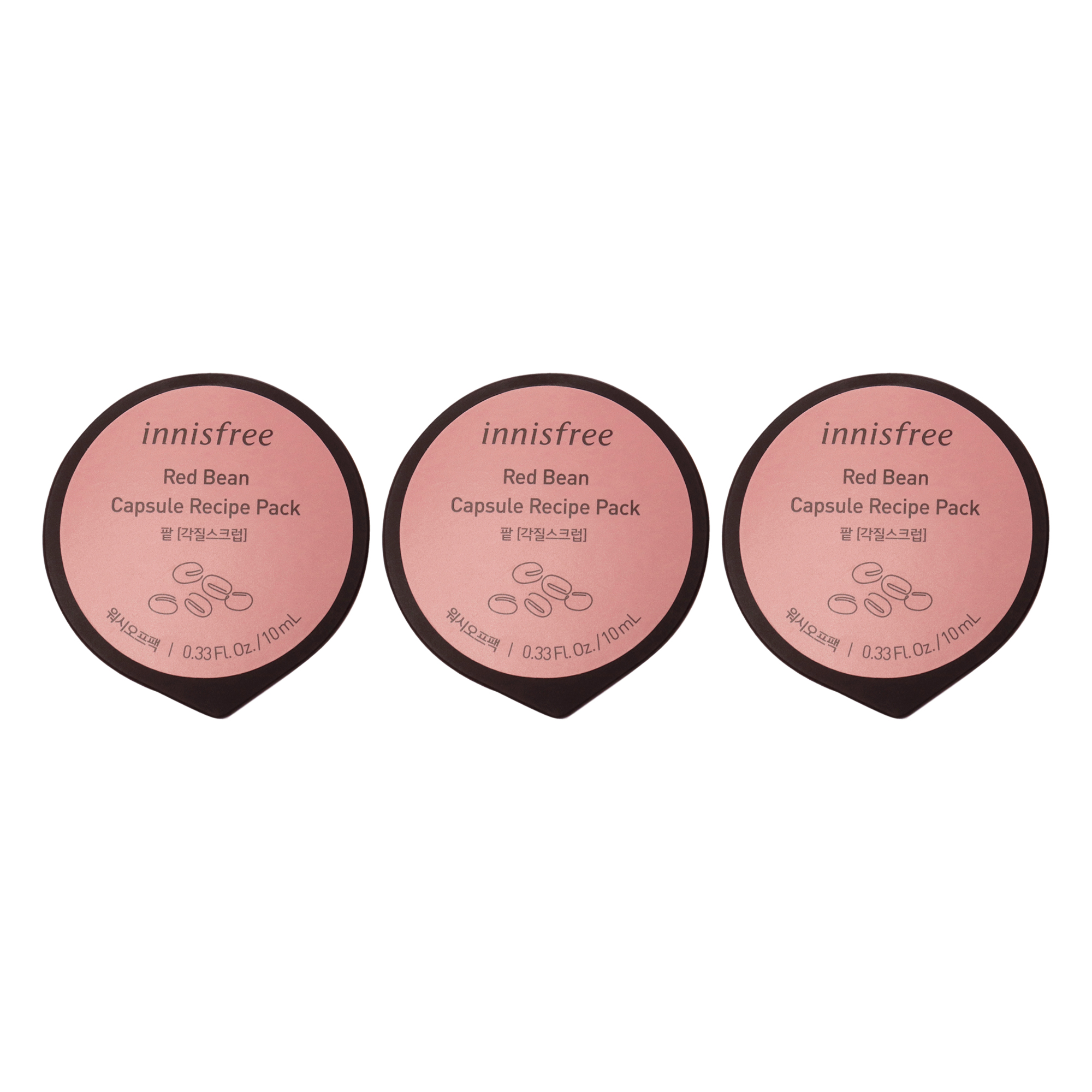 Foto 1 | Paquete De Mascarillas Innisfree Red Bean - Venta Internacional.