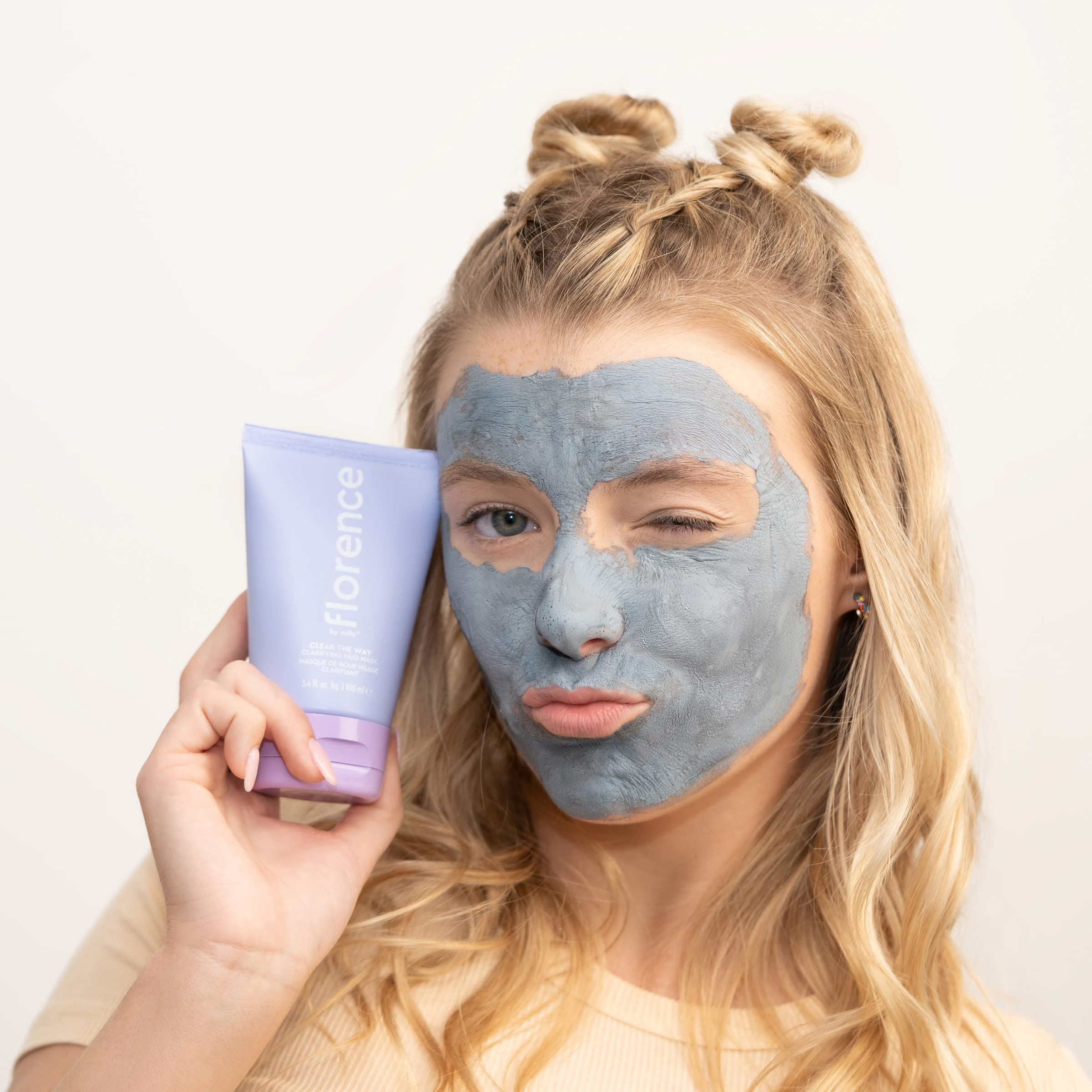 Foto 3 | Mascarilla De Barro Florence De Mills Clear The Way, 100 Ml - Venta Internacional.