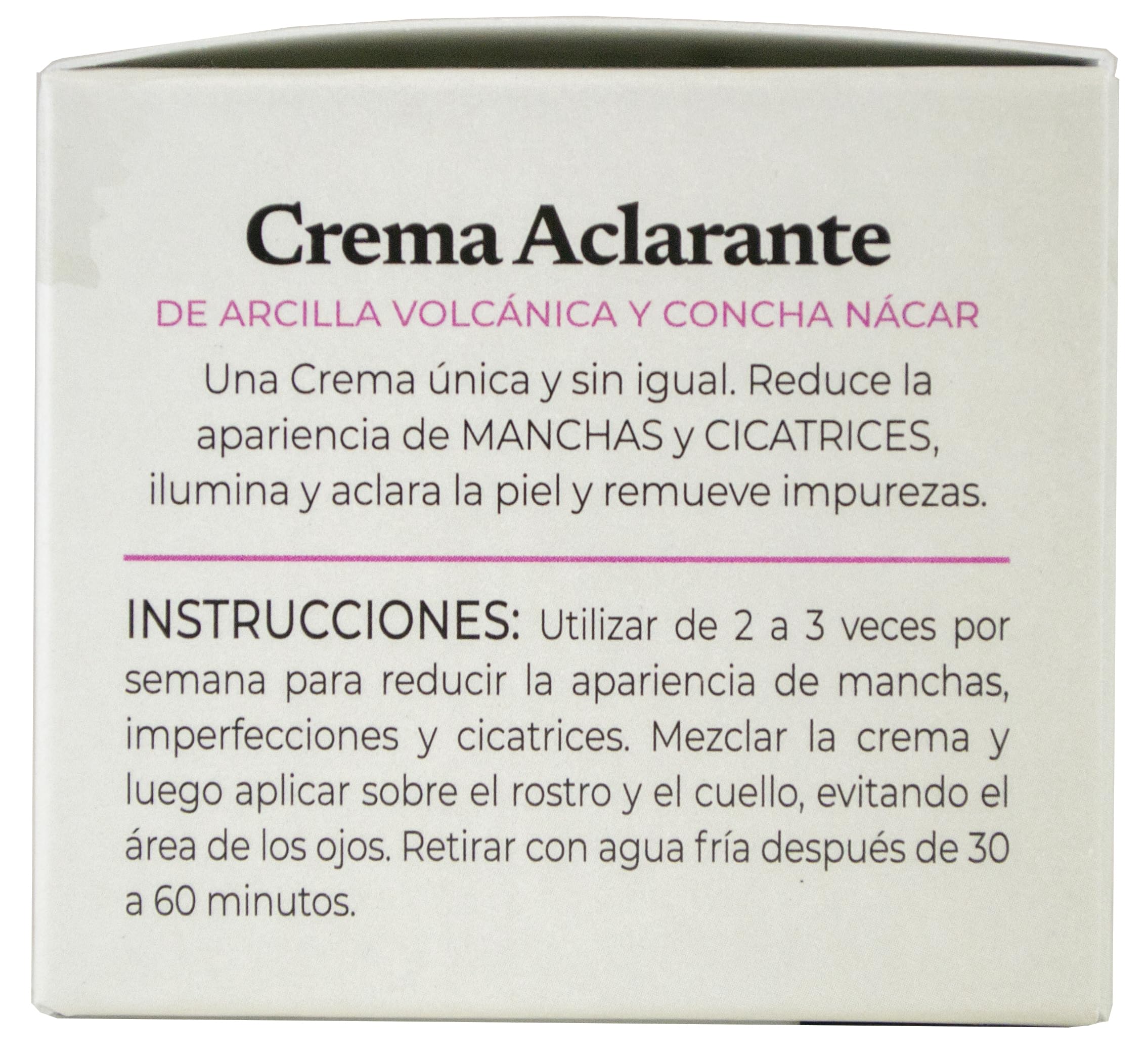 Foto 4 pulgar | Mascarilla Iluminadora Concha Nacar No.3, 90 Ml, Reduce Las Manchas Y Las Cicatrices - Venta Internacional.