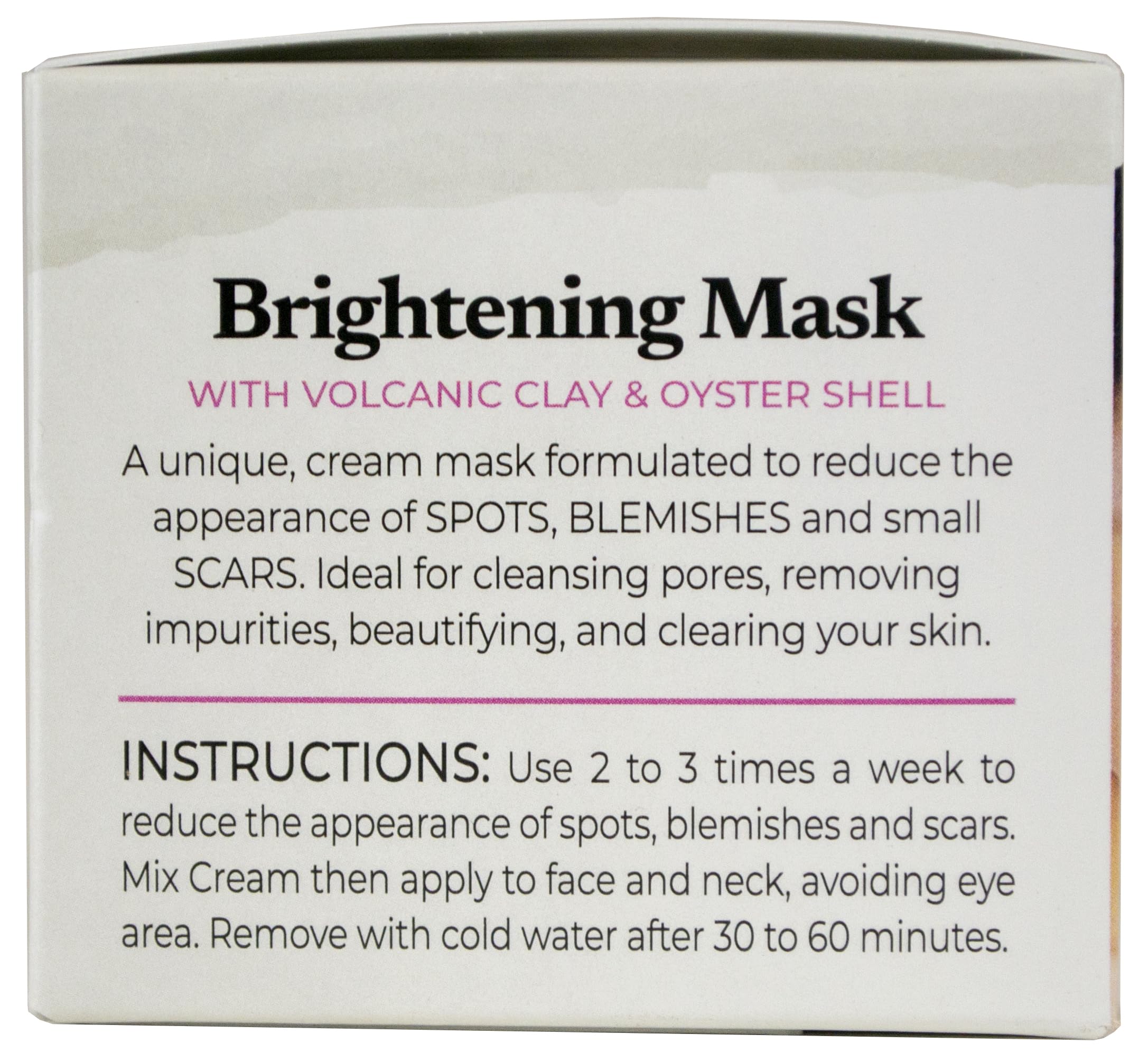 Foto 5 pulgar | Mascarilla Iluminadora Concha Nacar No.3, 90 Ml, Reduce Las Manchas Y Las Cicatrices - Venta Internacional.