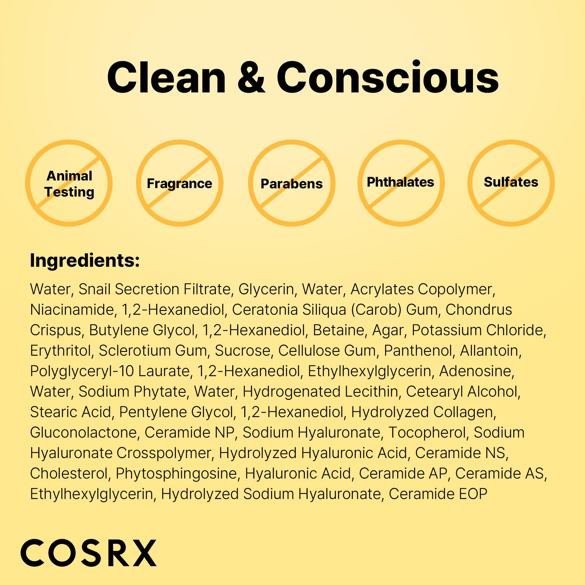 Foto 6 | Máscaras Faciales Cosrx Advanced Snail Mucin Glass Glow X3 - Venta Internacional.