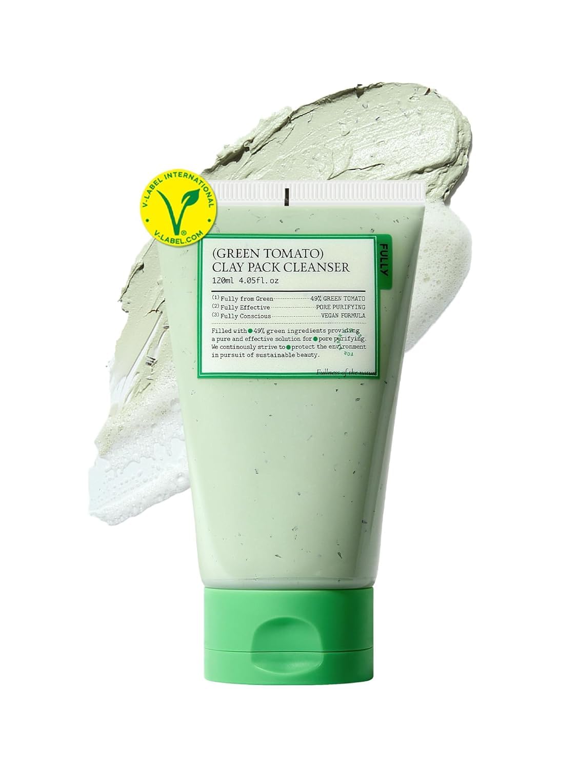 Foto 2 pulgar | Mascarilla Limpiadora De Arcilla, Totalmente Verde, Purificadora De Poros De Tomate, 120 Ml - Venta Internacional.