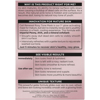 Foto 3 | Mascarilla Facial L'oreal Paris Age Perfect Rosy Tone 50 Ml - Venta Internacional.