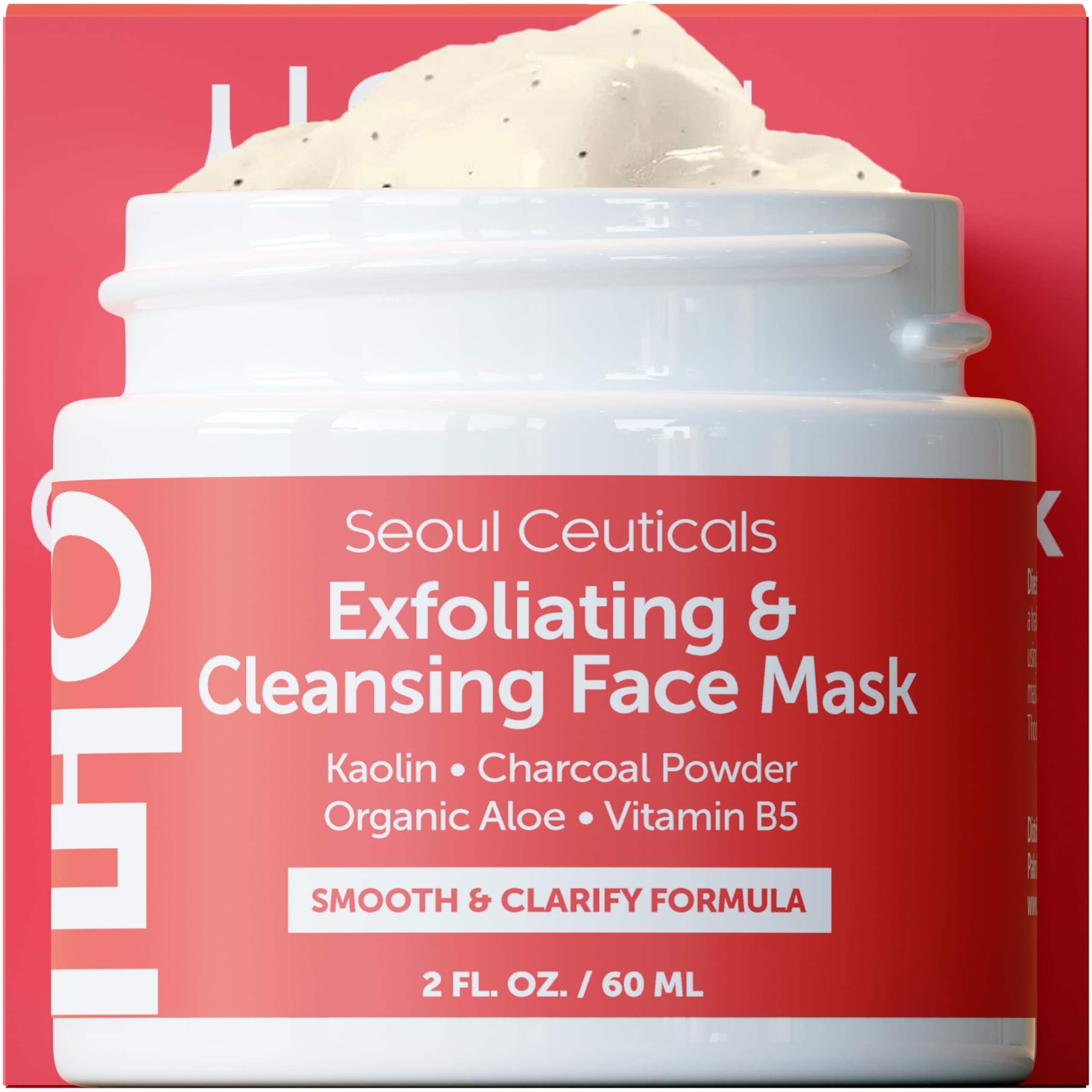 Mascarilla Exfoliante Seoulceuticals Face Scrub 60 Ml Con Arcilla De Caolín - Venta Internacional. $567