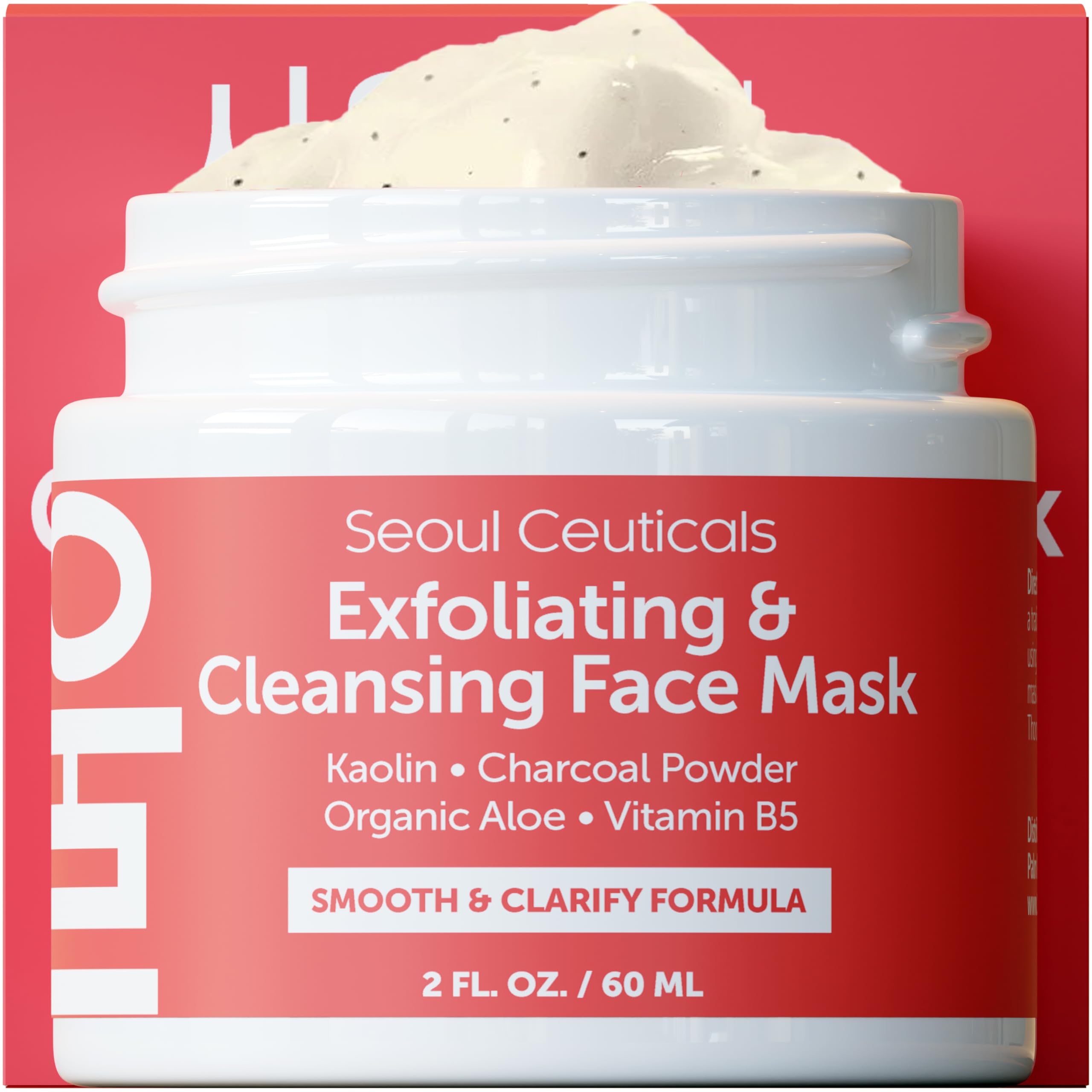 Mascarilla Exfoliante Seoulceuticals Face Scrub 60 Ml Con Arcilla De Caolín - Venta Internacional.