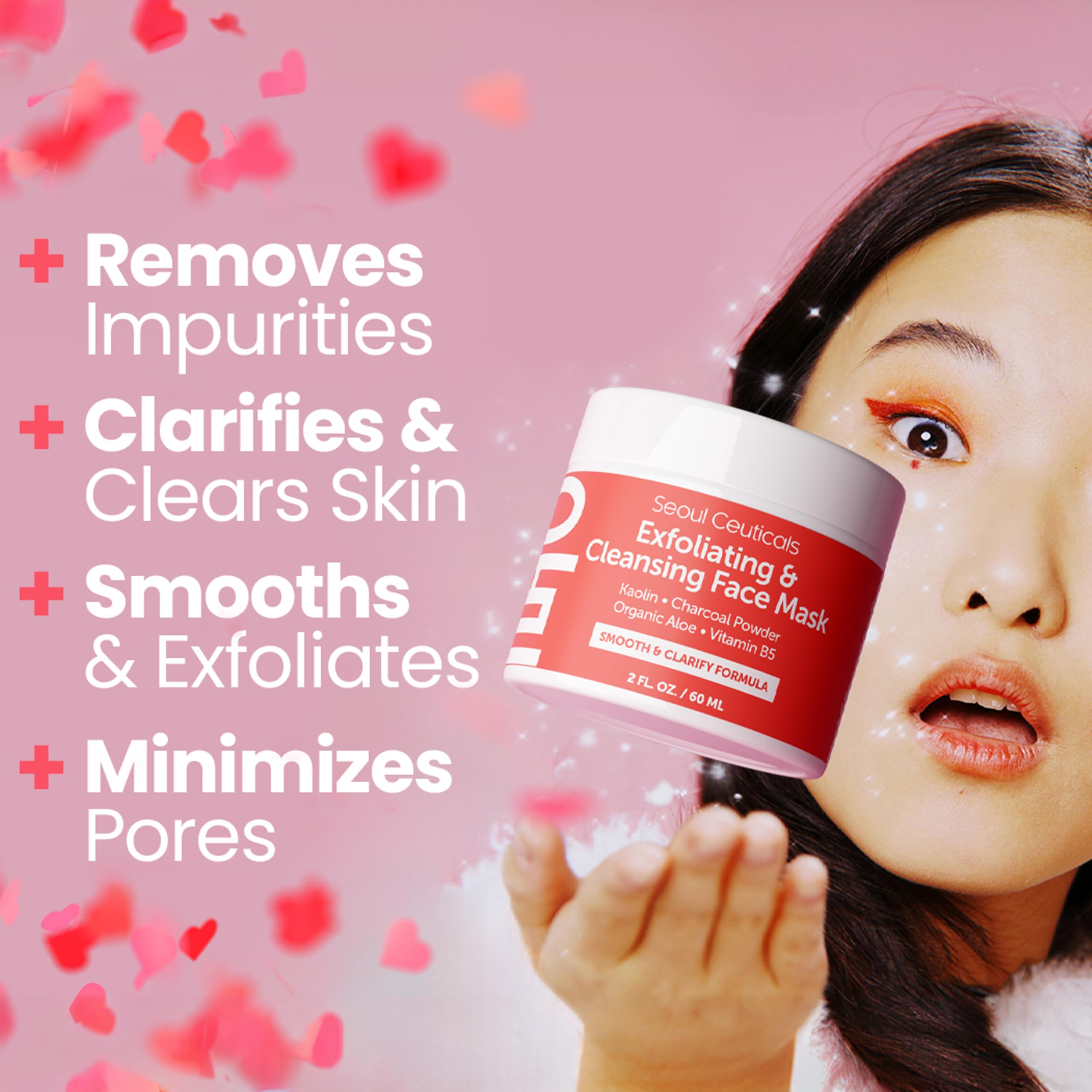 Foto 4 pulgar | Mascarilla Exfoliante Seoulceuticals Face Scrub 60 Ml Con Arcilla De Caolín - Venta Internacional.