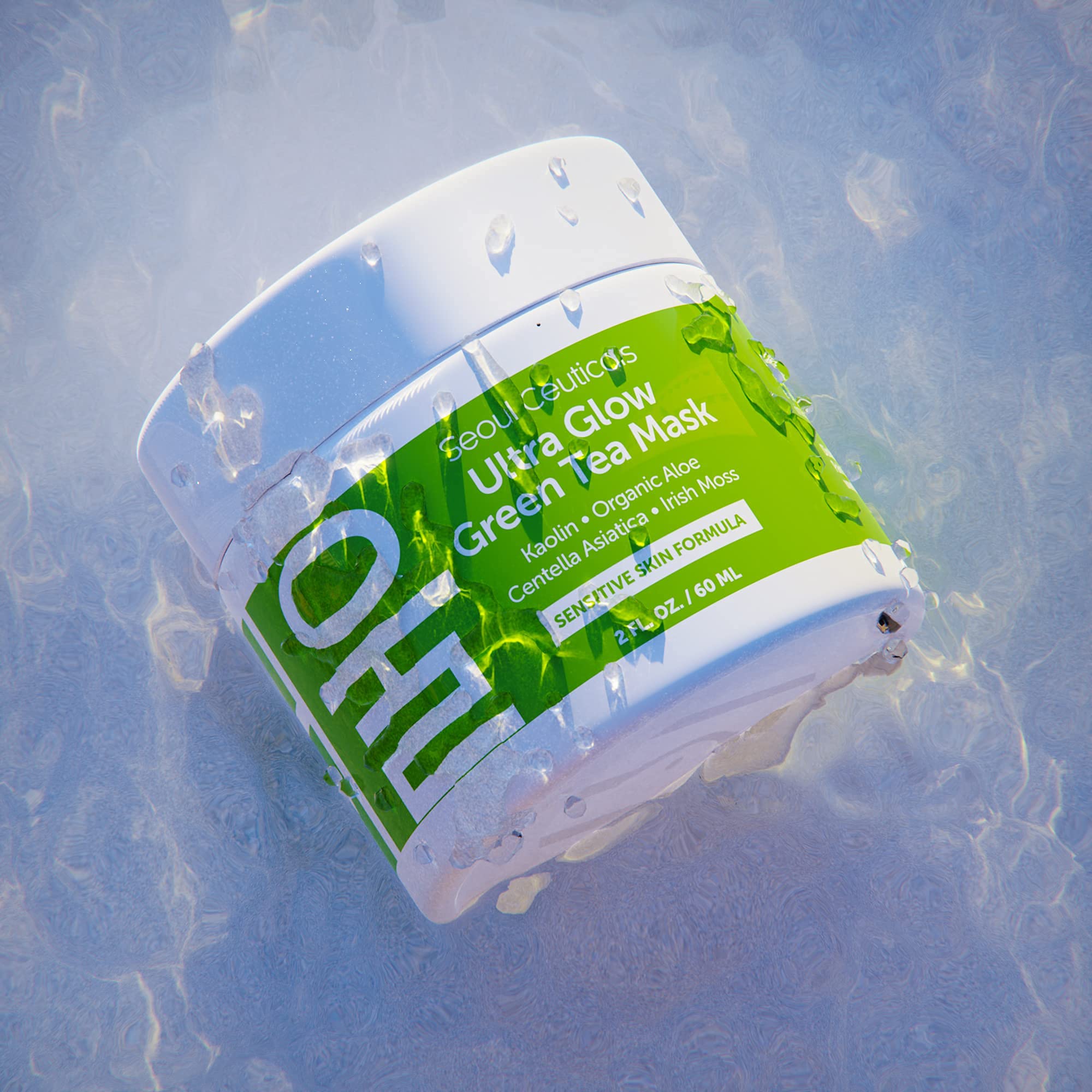 Foto 8 pulgar | Mascarilla Facial Seoulceuticals, Té Verde Y Aloe Vera, 60 Ml, Sensible - Venta Internacional.