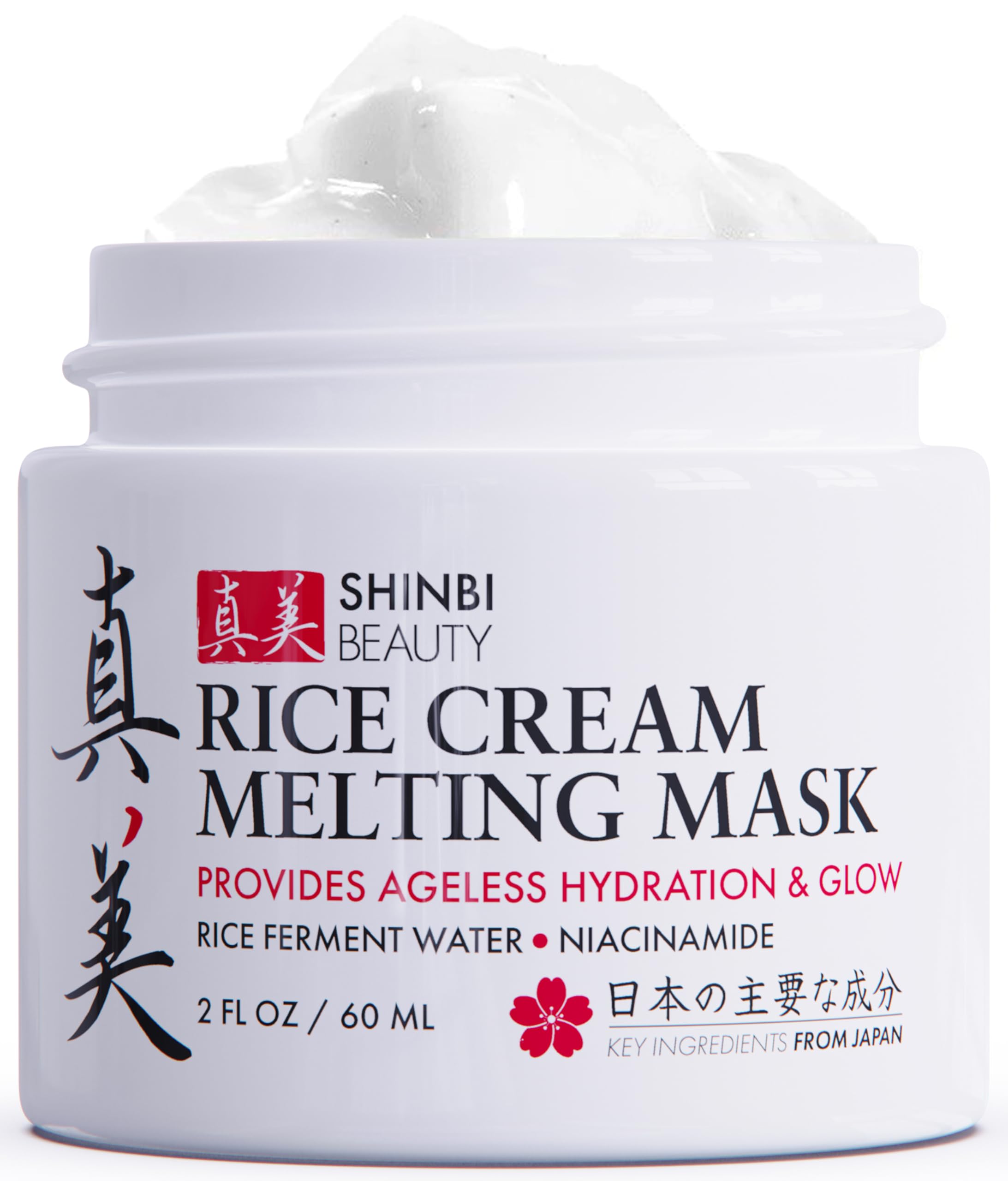 Mascarilla Facial Shinbi Beauty, Arroz Japonés, 30 Ml, Antienvejecimiento - Venta Internacional.