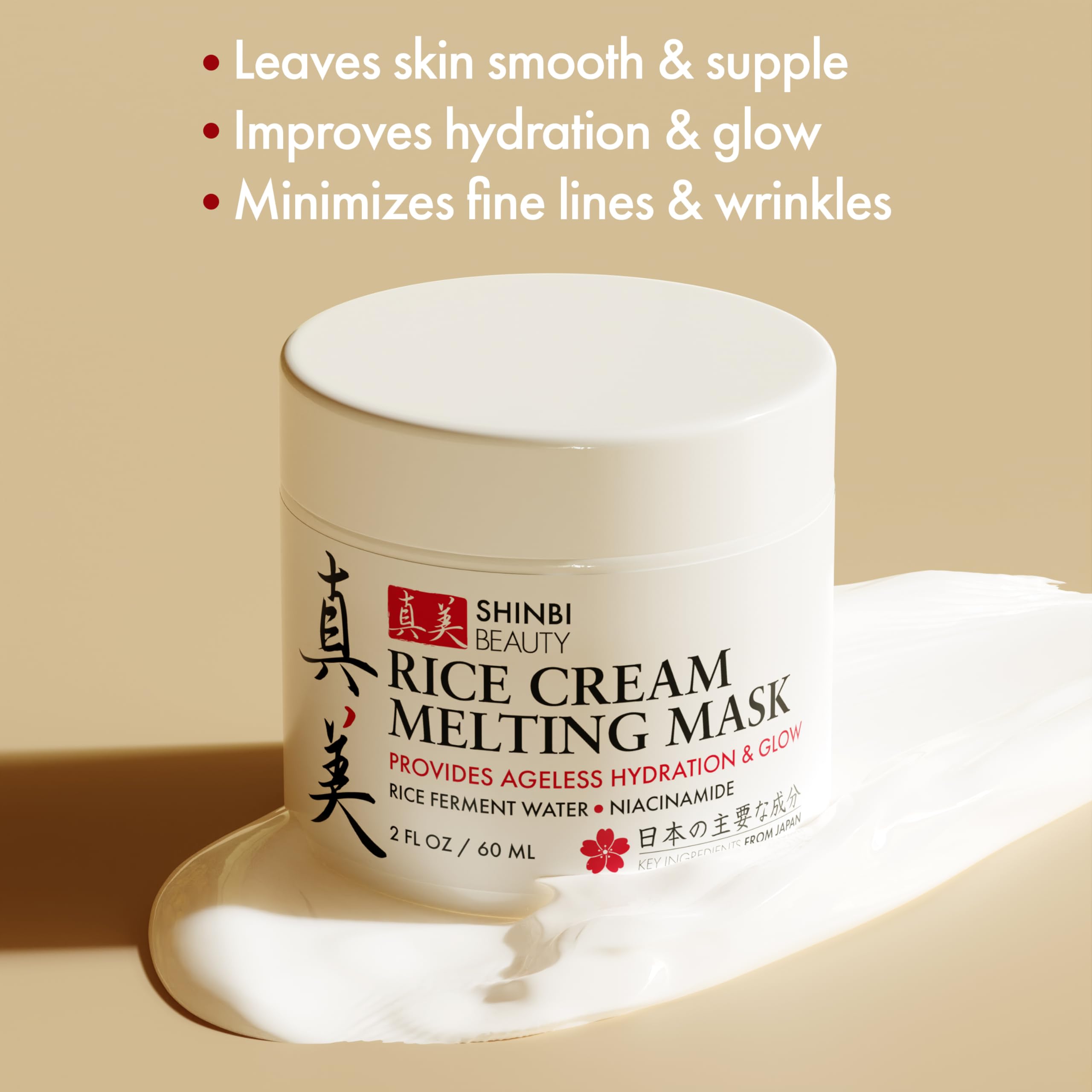 Foto 4 pulgar | Mascarilla Facial Shinbi Beauty, Arroz Japonés, 30 Ml, Antienvejecimiento - Venta Internacional.