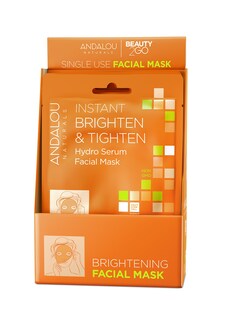 Foto 1 | Mascarilla Facial Andalou Naturals Instant Brighten Hydro Serum Paquete de 6 - Venta Internacional
