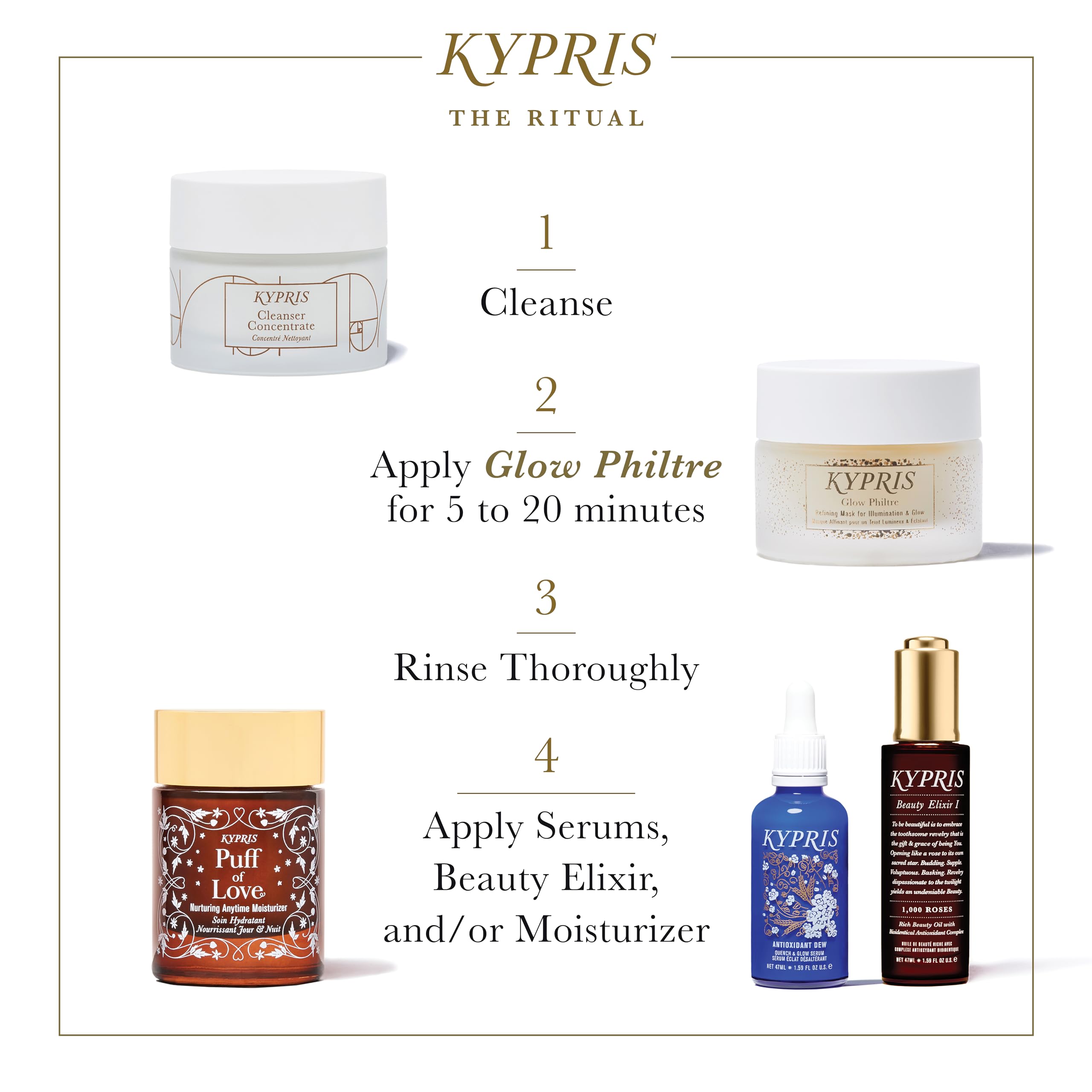 Foto 5 pulgar | Máscara Kypris Glow Philtre Refining Illumination 46 Ml - Venta Internacional.