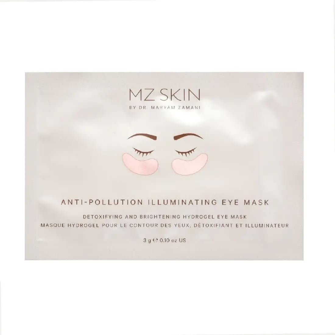 Foto 4 pulgar | Máscaras De Ojos Mz Skin, Antipolución, Iluminadoras (paquete De 5) - Venta Internacional.