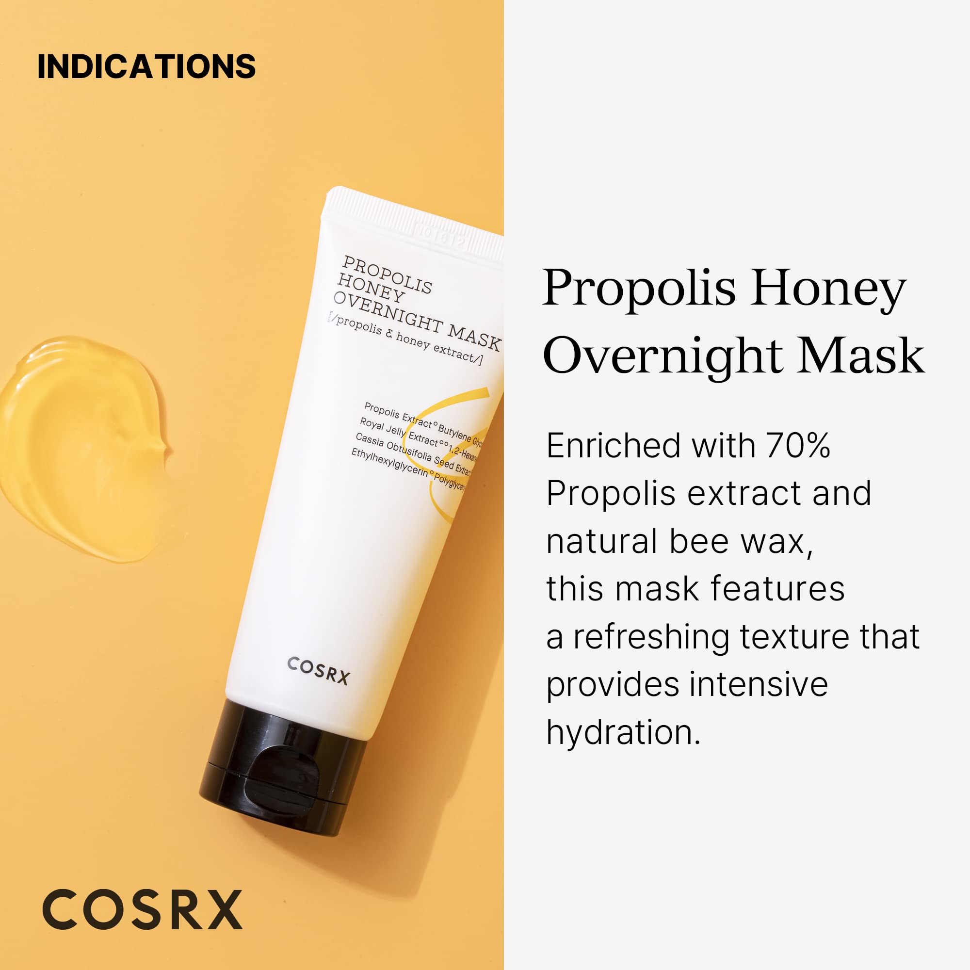 Foto 3 pulgar | Mascarilla Hidratante Cosrx Ultimate Propolis Extract 60 Ml - Venta Internacional.
