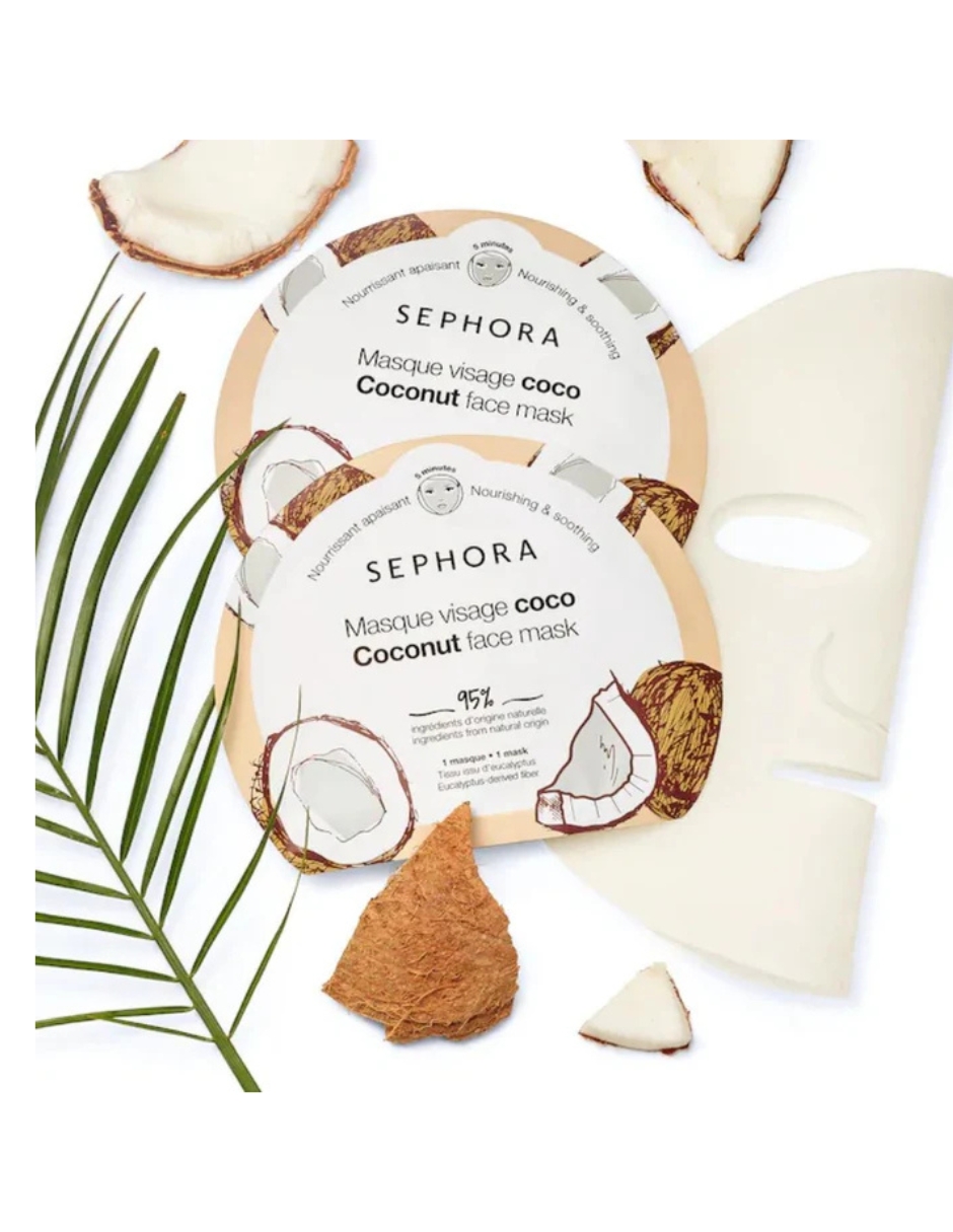 Mascarilla Facial De Coco Colección Sephora Anti Imperfecciones