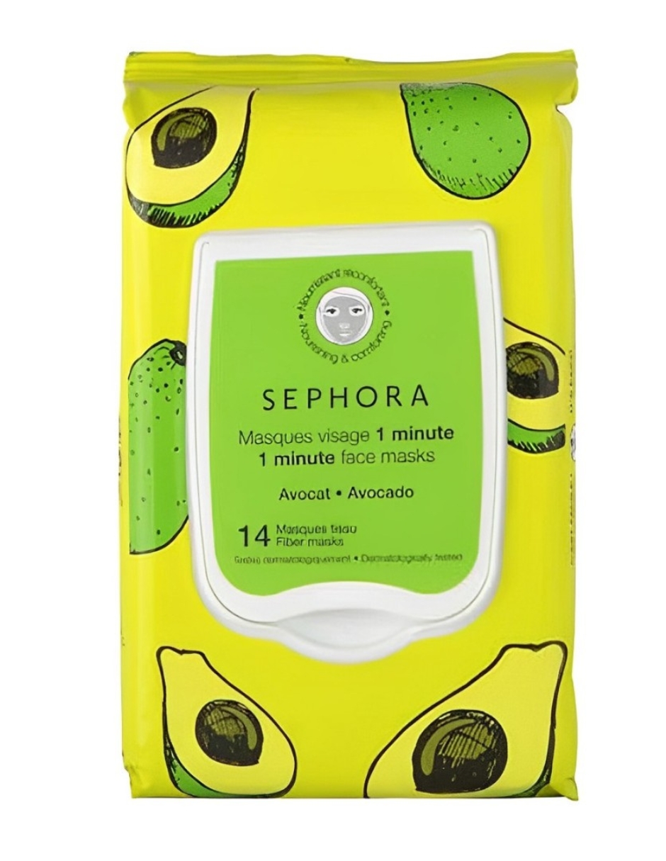 Foto 2 pulgar | Mascarillas Faciales De 1 Minuto Colección Sephora De Aguacate