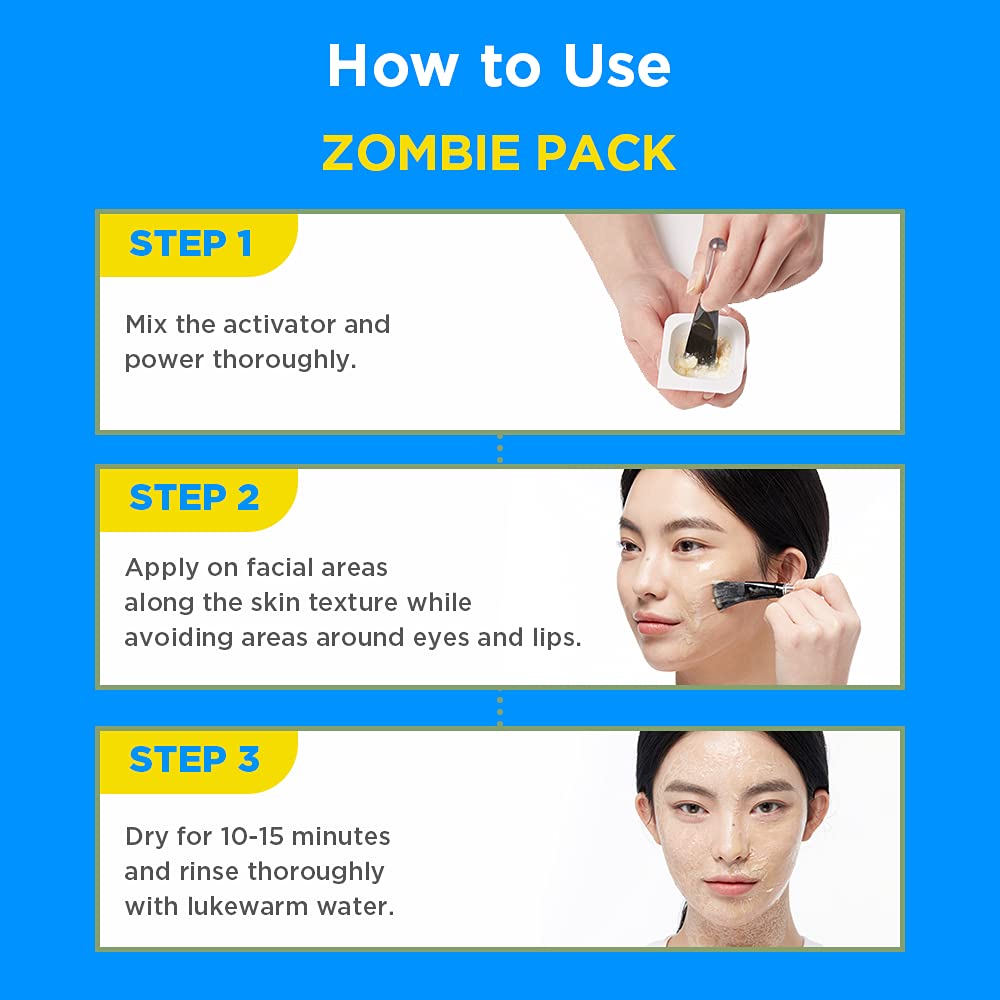Foto 5 pulgar | Mascarilla De Tratamiento Facial Skin1004 Hydrating Zombie Pack - Venta Internacional.