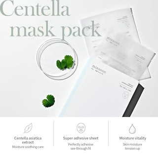Foto 3 | Mascarilla Facial Mixsoon Con Extracto De Centella Asiática 5 Unidades - Venta Internacional.