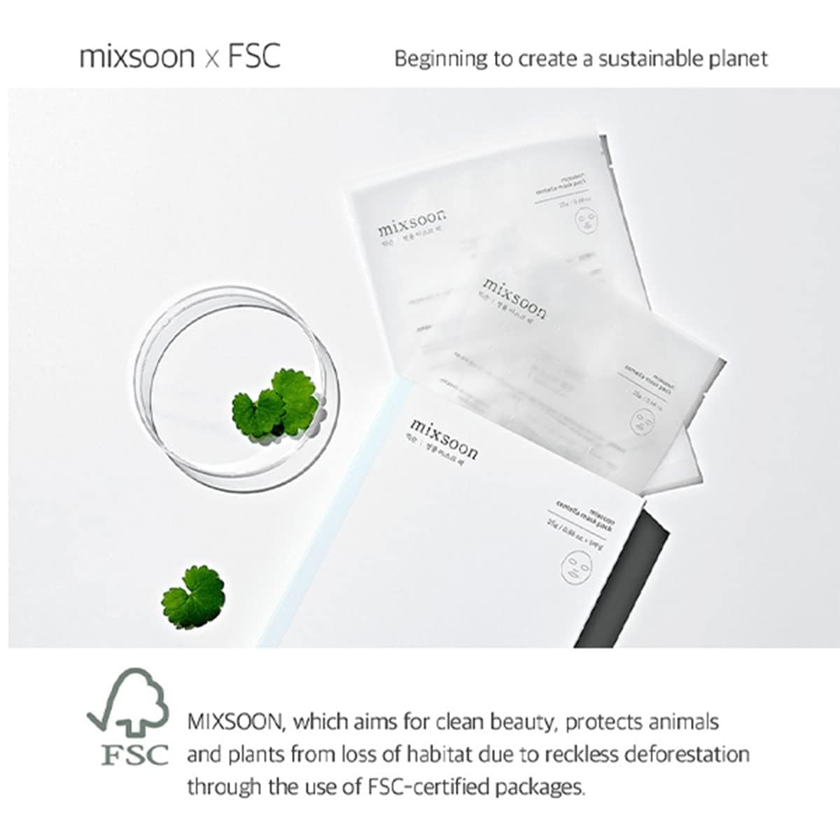 Foto 8 pulgar | Mascarilla Facial Mixsoon Con Extracto De Centella Asiática 5 Unidades - Venta Internacional.