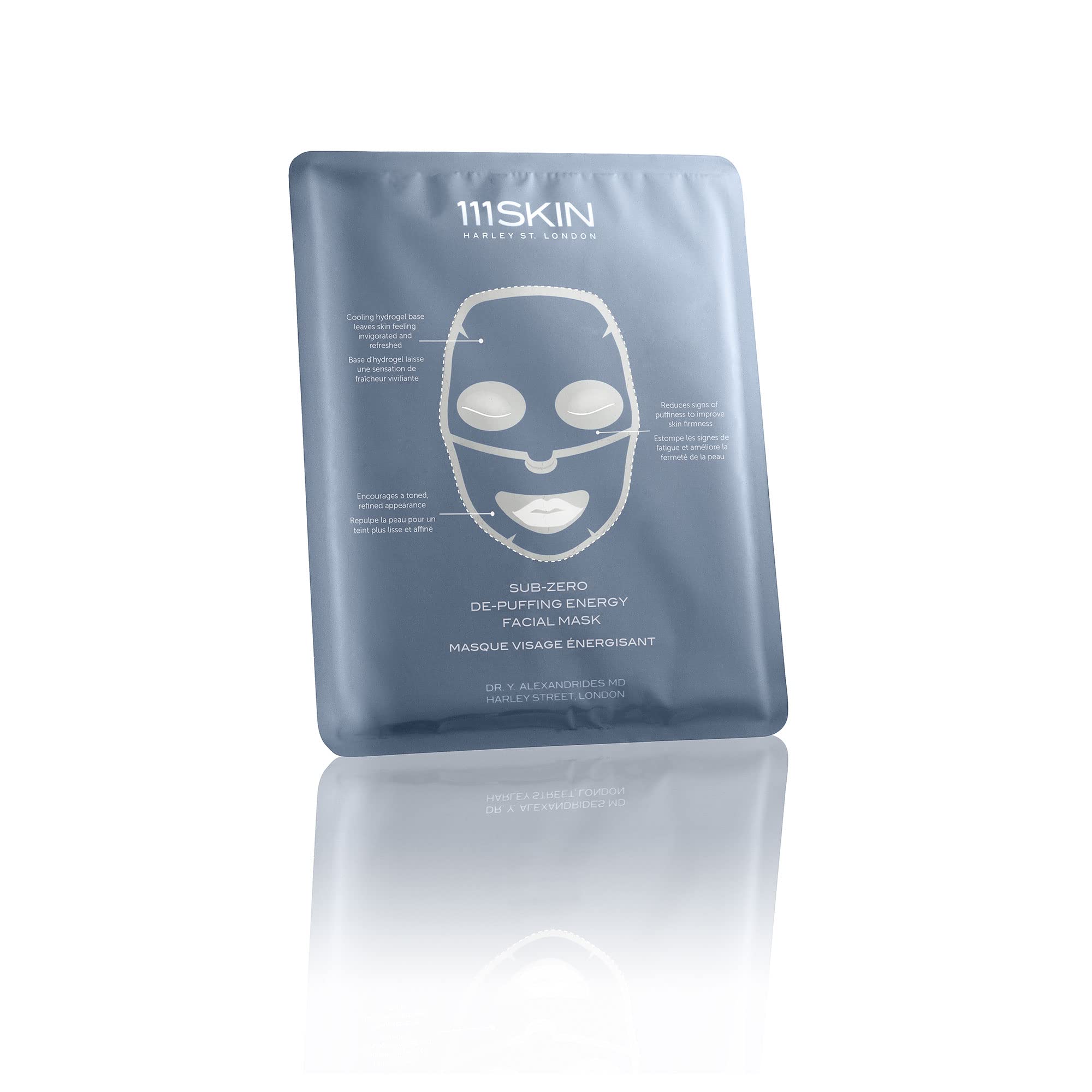 Foto 3 | Mascarilla Facial 111skin Sub-zero Depuffing Energy 5 Piezas- Venta Internacional