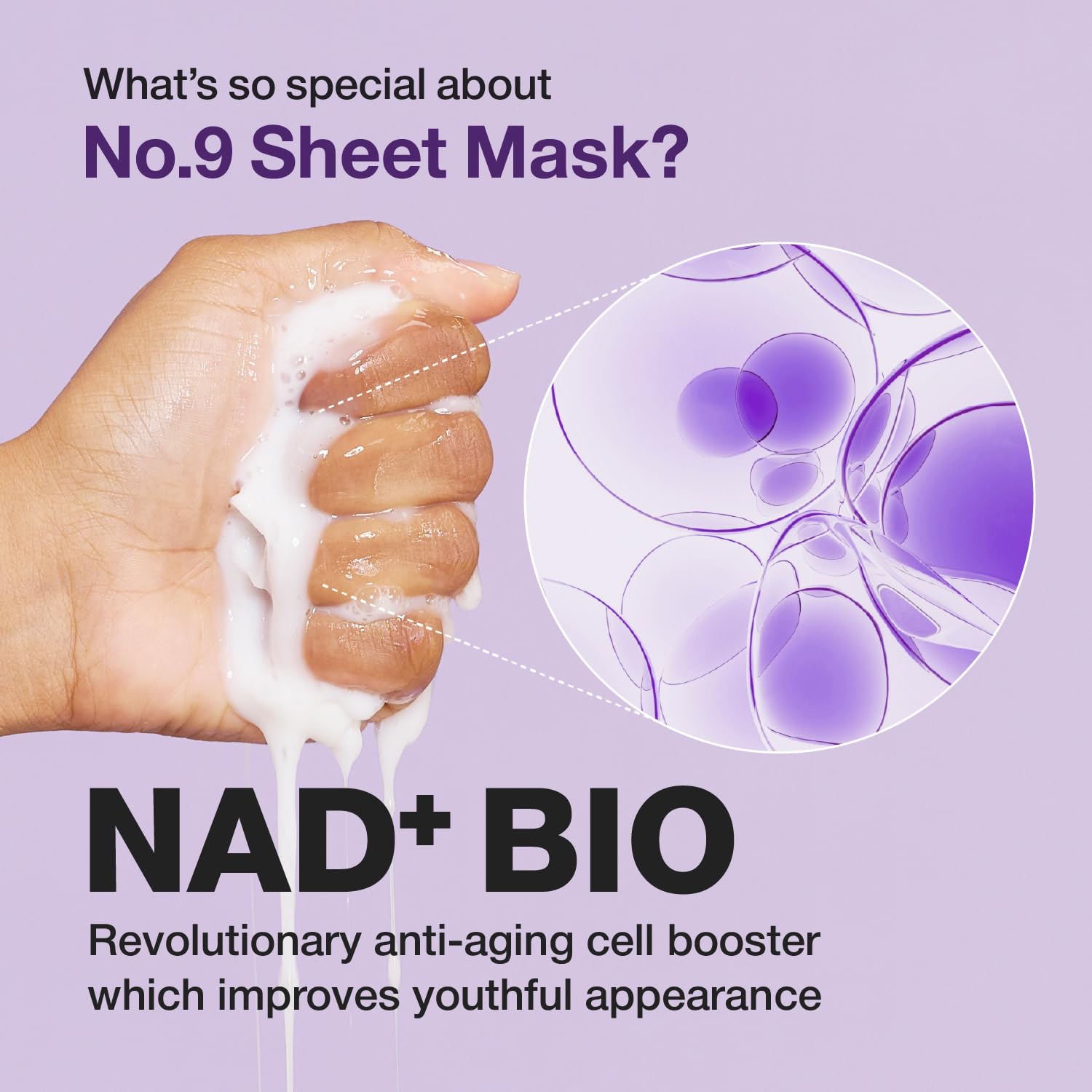Foto 7 pulgar | Mascarilla Sheet Mask Numbuzin No.9 Nad+ Bio Lifting-sil - Venta Internacional
