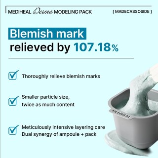 Foto 3 | Paquete De Modelado Mediheal Derma Madecassoside Para Aliviar Las Imperfecciones - Venta Internacional.