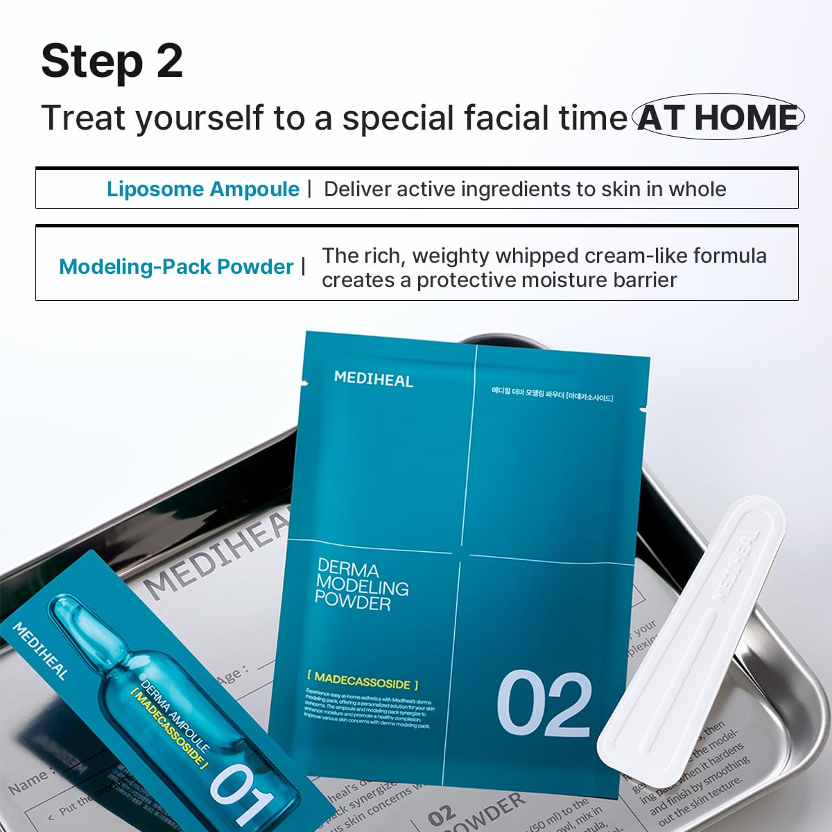 Foto 6 pulgar | Paquete De Modelado Mediheal Derma Madecassoside Para Aliviar Las Imperfecciones - Venta Internacional.