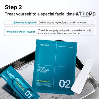 Foto 5 | Paquete De Modelado Mediheal Derma Madecassoside Para Aliviar Las Imperfecciones - Venta Internacional.