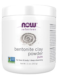 Foto 1 | Bentonita Clay Powder Now Solutions Para Rostro Y Cuerpo, 325 Ml - Venta Internacional.