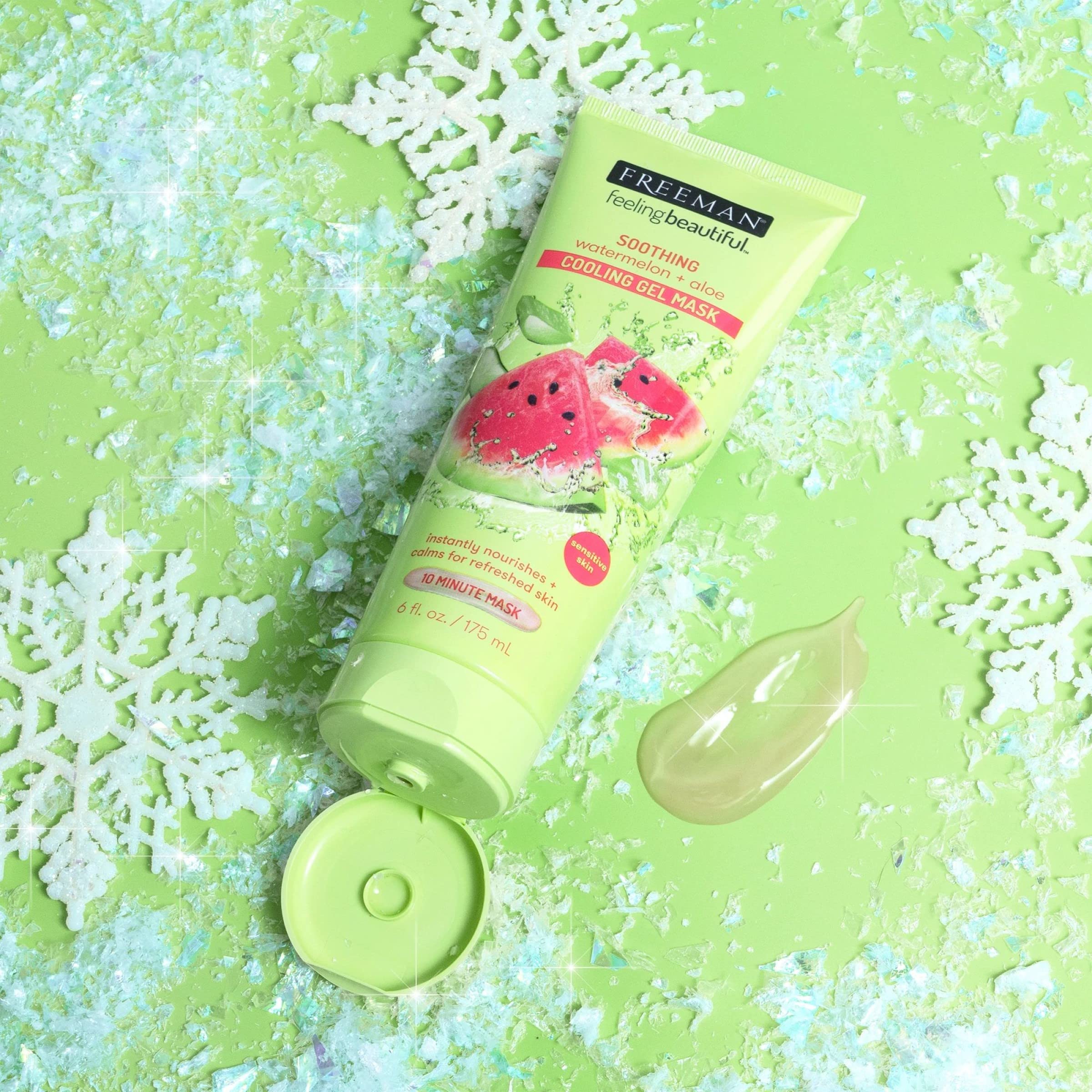 Foto 7 pulgar | Mascarilla Facial Freeman, Gel Calmante De Sandía Y Aloe, 180 Ml - Venta Internacional.