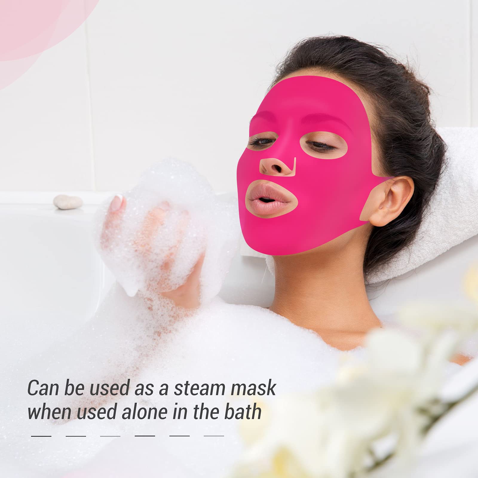 Foto 7 | Máscaras Faciales De Silicona Reutilizables Maitys, 5 Unidades, Para Mujer - Venta Internacional.
