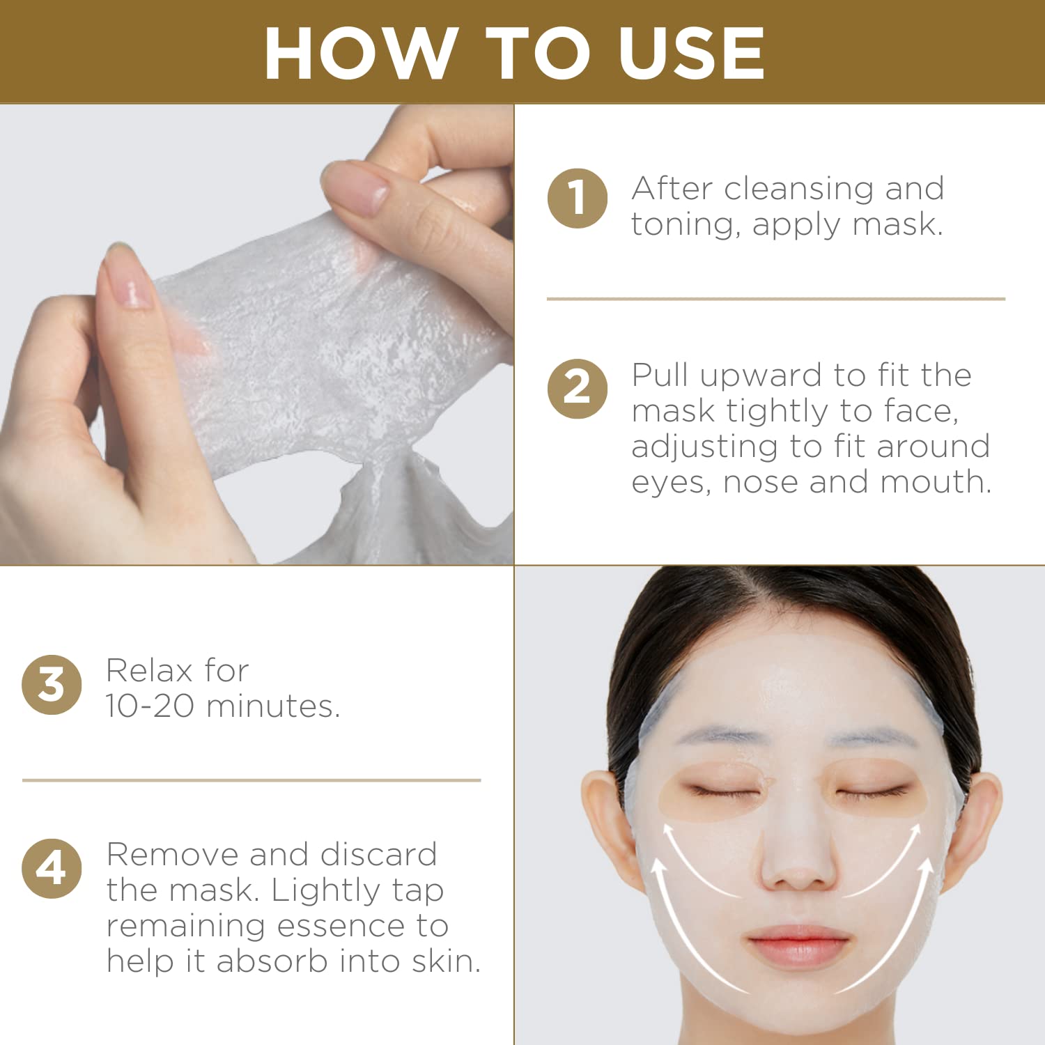 Foto 5 | Mascarilla Mediheal Placenta Essential Antiedad, 10 Hojas - Venta Internacional.