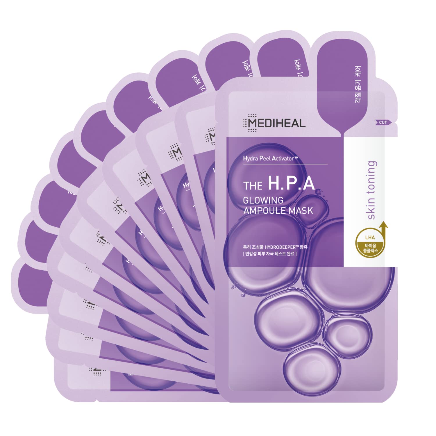 Foto 1 | Mascarilla En Ampolla Mediheal Hpa 10 Exfolia E Hidrata - Venta Internacional.