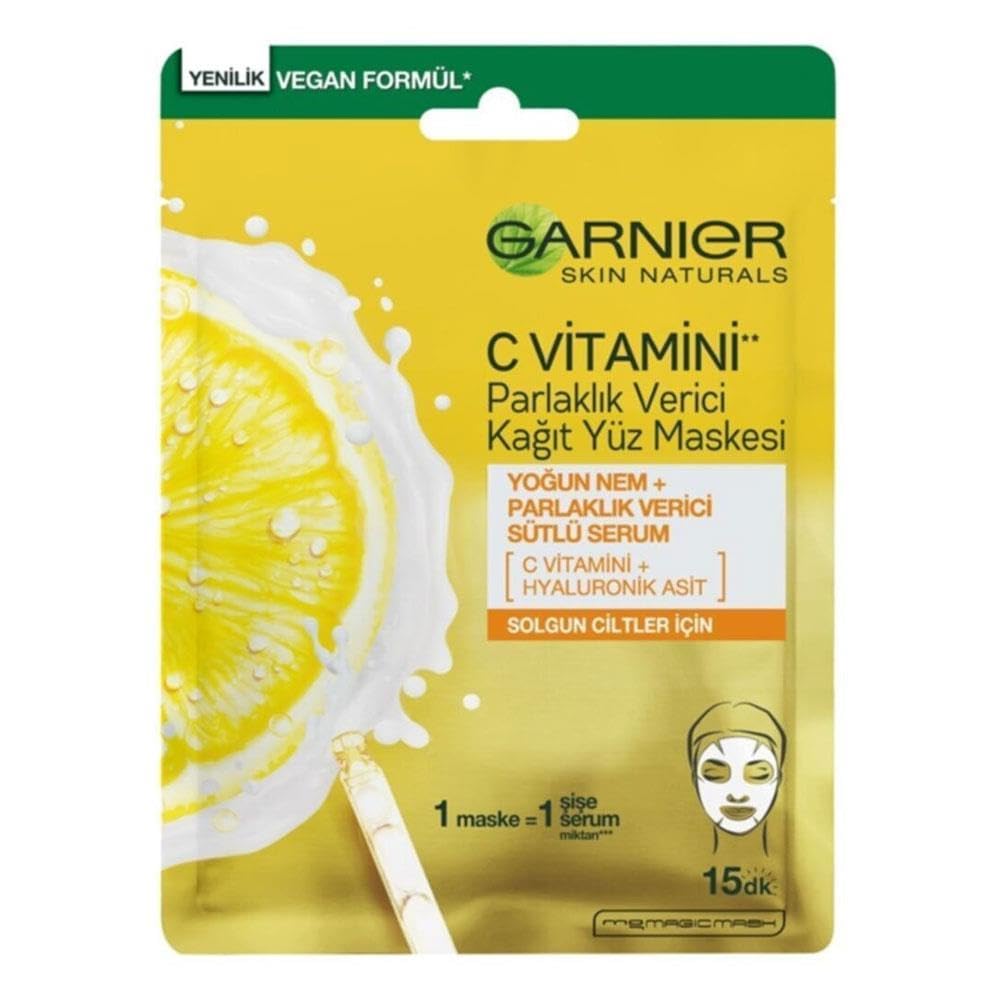Foto 2 pulgar | Mascarilla Garnier Vitamina C Superhidratante X6 - Venta Internacional.