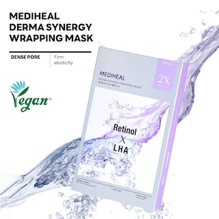 Foto 2 | Máscara Mediheal Derma Synergy Que Envuelve La Elasticidad De Los Poros, 10 Paquetes - Venta Internacional.